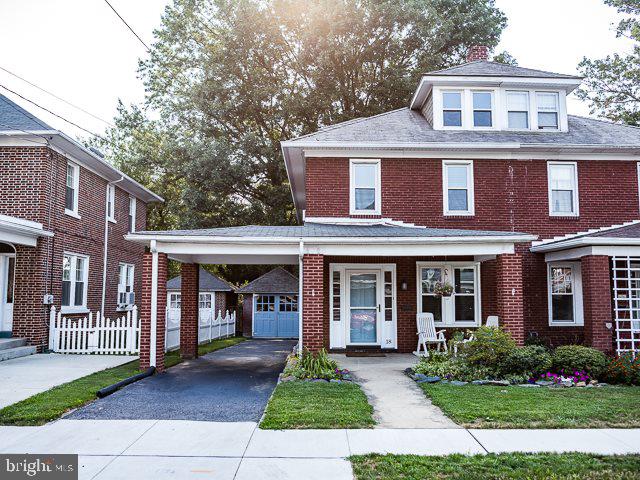 Don't look any further! Wonderful brick semi in Suburban schools w/many upgrades including new kitchen cabinets, counter-tops, appliances and floor. LAU rm moved to updated 1st flr half bath. New hi quality laminate on 1st flr and refinished 2nd flr hardwoods. New plumbing, electric and paint throughout. Large level fenced yard. Close to 83 and 30 and downtown!