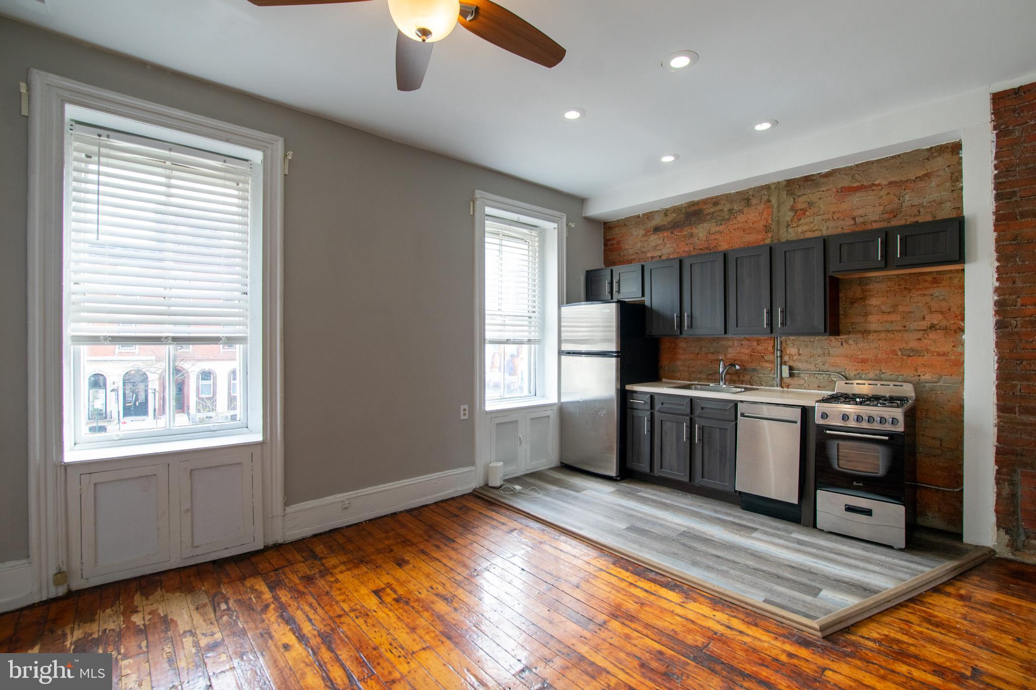 *Available NOW!*

Come reside in this second floor one bedroom apartment in a classic historic Spring Garden walk up building with six units total. The apartment features an updated kitchen and bathroom along with classic hardwood flooring throughout. The property features original charm that you just can’t find in newer construction in the city and basement laundry facilities. Steps away from shops and cafe’s in Fairmount, Whole Foods on the parkway, the Philadelphia Museum of Art, the Barnes Foundation and multiple highway and transit routes.

Lease Terms: Generally, 1st month, and 1-month security deposit due at, or prior to, lease signing. Other terms may be required by Landlord such as last month’s rent upfront. $65 application fee per applicant. Tenants are responsible for: electricity, gas (if applicable), cable/internet. Water is a flat monthly fee of $60. Additional fees or requirements may be applicable for units with Homeowners or Condo Associations. Landlord Requirements: Applicants to make 3x the monthly rent in verifiable gross income, credit history to be considered, have no evictions within the past 5 years, and must have a verifiable rental history with on-time rental payments. Exceptions to these criteria may exist under the law and will be considered. Cosigners will be considered.

*Pets are conditional on owner’s approval and may require an additional fee
*Limited uncovered off-street parking available for $225/mo – located in the rear of 1919 Spring Garden & 1933 Spring Garden.