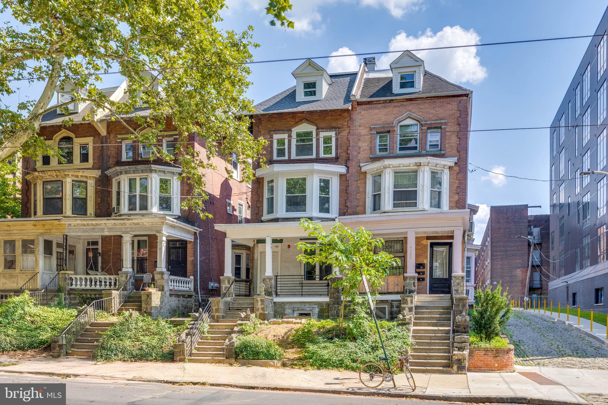 Welcome to 4220 Baltimore Avenue, a fully renovated quadplex located in the highly desirable Spruce Hill neighborhood of Philadelphia. This exceptional investment opportunity features four spacious and modern units, three of which are currently leased—providing immediate rental income for a new owner. Each unit offers an open and contemporary layout with hardwood flooring throughout, sleek kitchens with quartz countertops, stainless steel appliances, and large kitchen islands. Additional highlights include central A/C and heating, in-unit washer and dryer, and an abundance of natural light. Unit 1 is a 3-bedroom, 3-bathroom unit and is currently vacant. Unit 2 is a 1-bedroom, 1-bathroom unit and is leased. Unit 3 is a 2-bedroom, 2-bathroom unit and is leased. Unit 4 is a 4-bedroom, 4-bathroom unit and is also leased. Perfectly positioned near University City, this property offers tenants convenient access to public transportation, I-76, restaurants, and local shops. Whether you’re a seasoned investor or looking to expand your portfolio, 4220 Baltimore Avenue presents a turn-key opportunity with strong rental potential and long-term growth in one of Philadelphia’s most desirable rental markets.