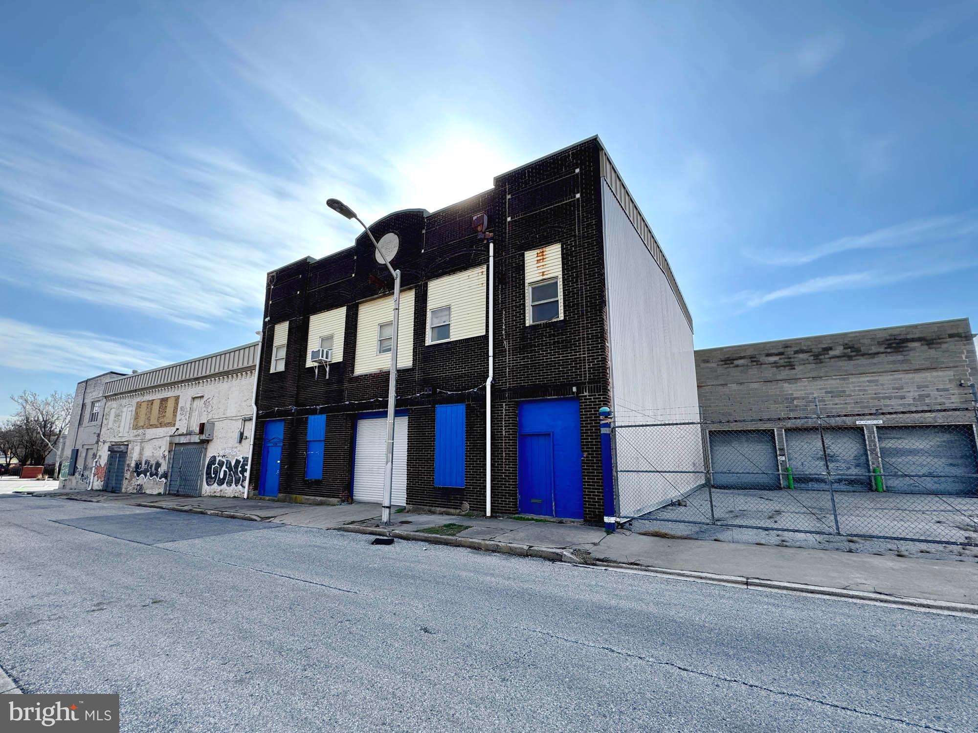 1149 Watson Street, the former KoldKiss Snowball manufacturing facility, offers over 16,000 square feet of warehouse space in the heart of Baltimore City. The property features multiple loading bays, a fenced parking apron, and substantial cubic storage capacity. Nearby is a mix of commercial and industrial properties, with increasing mixed-use development driven by Harbor East, Little Italy and the $1 billion Perkins Homes redevelopment. Fayette Street, Lombard Street, and I-83 are within a half mile, providing convenient access to downtown and other parts of the city.