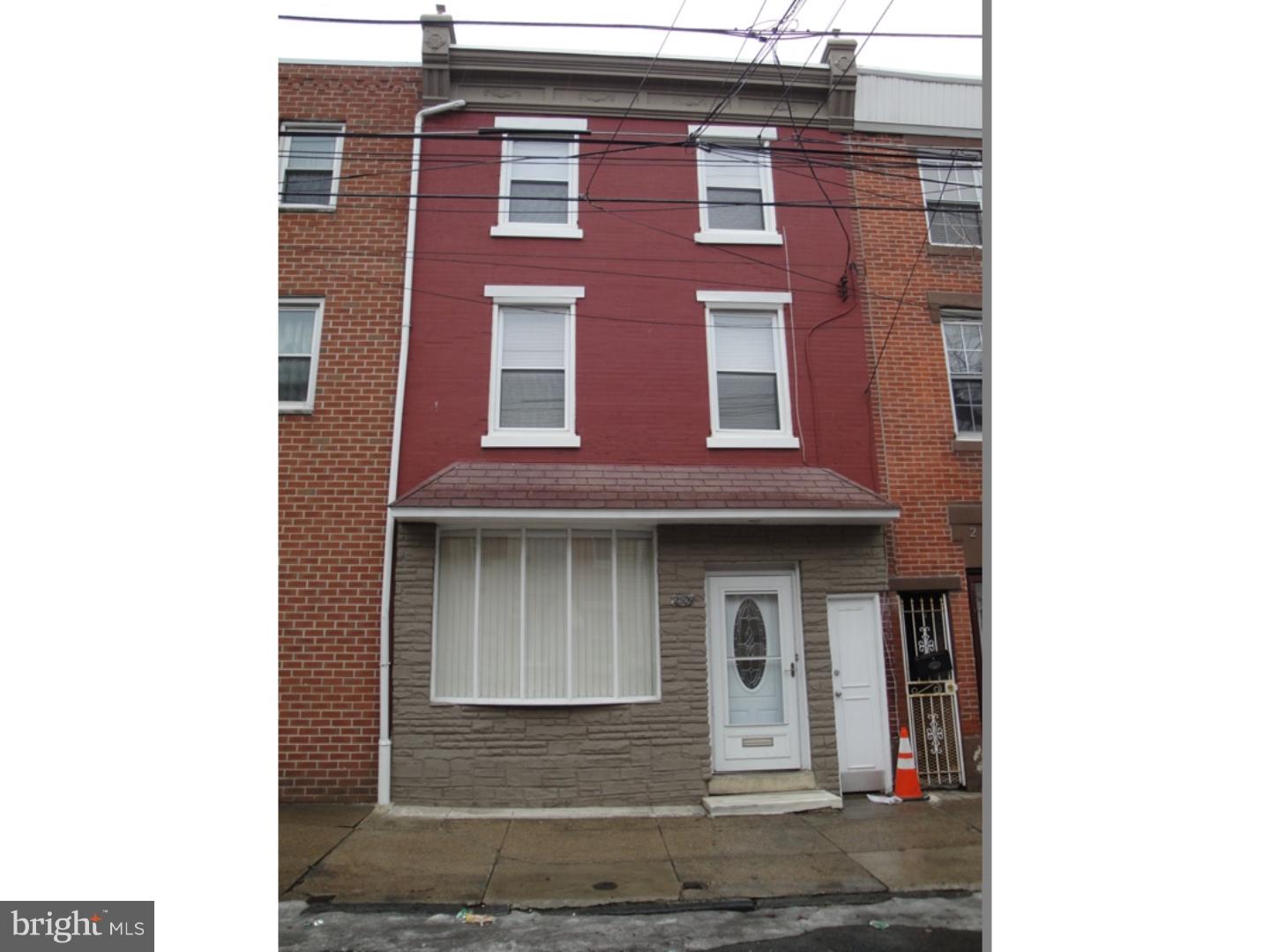 4 bedroom/1.5 bath townhouse with GARAGE PARKING in the heart of Fishtown  for under $225,000!   Property has great bones and solid mechanicals, but provides for the opportunity for cosmetic updating.  Much higher comparable sales in the area provides substantial built-in equity for the right buyer.   The home is directly across the street from the Port Richmond Village and one minute from I-95.   On the first floor there is a large living room, eat-in-kitchen, powder room and laundry facilities, all of which lead to the rear 2-car garage. The second floor features two bedrooms and a full bath. The third floor has two additional large bedrooms. Nice sized basement for extra storage. This street now features Eatalia, a new restaurant with homespun northern Italian cuisine. There's a Planet Fitness across the street on Aramingo, and a Thriftway supermarket in the Village. This area has emerged as one of Philly's leading areas of artistic, culinary and musical activity.  Enjoy the walk-able lifestyle and still be super close to Center City. Large wide block also offers additional parking options.