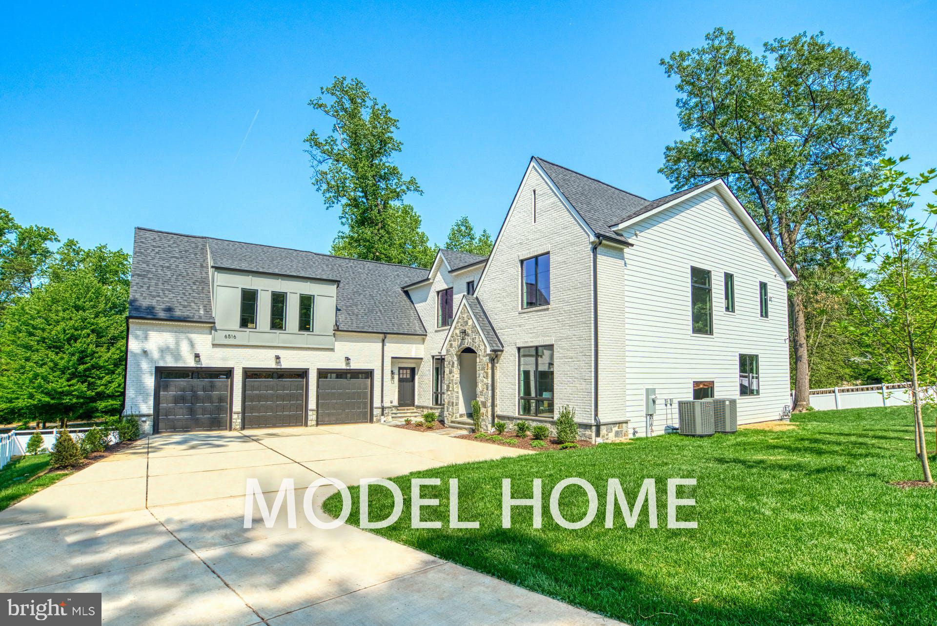 Presenting 6612 Beverly Ave, an opulent and lavish 7-bedroom residence situated in the esteemed North McLean. Enveloped by the GRASS RIDGE neighborhood, this residence seamlessly integrates nature and recreation, cultural richness, proximity to top-notch healthcare, convenient public transportation, and a diverse selection of shopping and dining options, presenting an ideal choice for a well-rounded and dynamic lifestyle. Crafted by Anchor Homes, this contemporary marvel boasts a generous living space exceeding 7,600 sqft across three levels, offering ample room for both relaxation and entertainment.

The open kitchen, a haven for chefs, is outfitted with premium appliances, quartz countertops, and chic Shaker style maple cabinets, with the option to upgrade to a Spice Kitchen. The property showcases a 3-car side-loaded garage featuring an EV car plug, catering to environmentally conscious homeowners. The luxurious master suite includes a spacious closet, a freestanding tub, separate vanities, and the choice for an additional wet bar. The fully finished walkout basement flaunts upscale amenities such as a media room, wet bar, and an expansive recreation area with Luxury Vinyl Flooring. Each bedroom is complemented by its own walk-in closet, ensuring ample storage space.

This impeccably designed home offers the flexibility for upgrades, with an optional elevator for enhanced accessibility. Additionally, residents can opt for a deck, providing a perfect outdoor space for relaxation and entertainment. Positioned on a 0.34-acre lot, this residence is strategically located near exceptional schools like Kent Garden Elementary, Longfellow Middle, and McLean High, making it an ideal selection for families.

Seize the opportunity to acquire this extraordinary property, meticulously designed to fulfill all desires for a luxurious and contemporary living experience. Take advantage of the pre-sale special price, with an exciting discount for buyers who opt for construction financing. Act now!