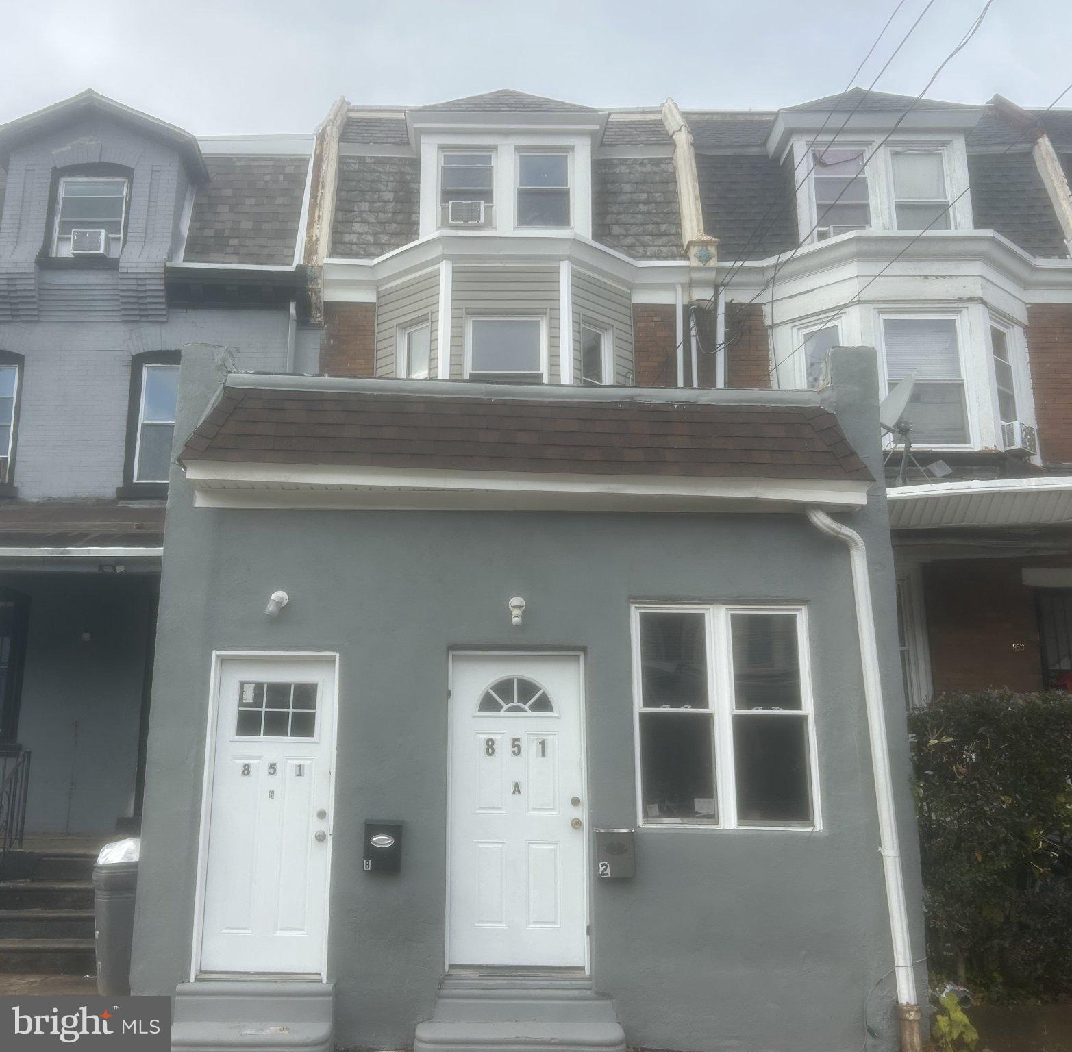 Huge Legal Duplex with Rental License for 2 Units. Fully Rented, tenants pay all utilities except for water. 1st Floor 1 br/1 ba unit with $1,374 monthly rent (mostly paid by Section 8). 2nd floor 3 br/1 ba unit with Long Term Private Market tenant at $1,500 monthly rent (Section 8 Rents would be around $1800). Total Monthly Income (mostly gov't paid) of $2,874.00 ($34,488/ yr). Upside of additional $3,600 annual income with 2nd Floor Section 8 Tenant.

This property is part of a larger 21 property/34 Unit portfolio that is for sale. Contact agent for more details

Owner is a PA licensed Real Estate Agent and Attorney.