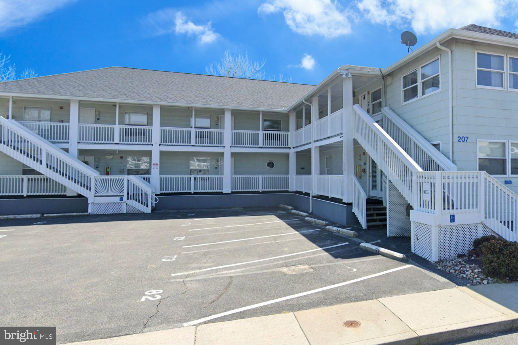 Welcome to Jocelyn Manor, a charming coastal retreat in the heart of downtown Ocean City! This 2-bedroom, 1 full bath, 1 half bath condo is ideally situated on 8th Street, perfectly positioned between the beach and the bay. Enjoy the ultimate walkable lifestyle with easy access to the beach, boardwalk, fishing pier, restaurants, shopping, nightlife, and all the attractions that make Ocean City a favorite destination year-round.

Located on the first floor of a two-story building, this inviting condo offers convenient access and comfortable coastal living. Inside, you'll find a bright and welcoming living space, a functional kitchen, and a thoughtfully designed floor plan that makes the most of every square foot. A full-size washer and dryer add everyday convenience for owners and guests alike.

Residents of Jocelyn Manor enjoy seasonal security, one assigned parking space, and access to the community outdoor pool. Whether you're looking for your own slice of the beach, a weekend getaway, or an incredible investment and rental opportunity, this property checks all the boxes. Its prime downtown location places you just moments from the sand, bayfront activities, popular dining spots, and endless entertainment, making it an attractive option for vacationers and owners alike.

Don't miss the chance to own a piece of Ocean City in a location that truly puts the best of the resort at your doorstep!