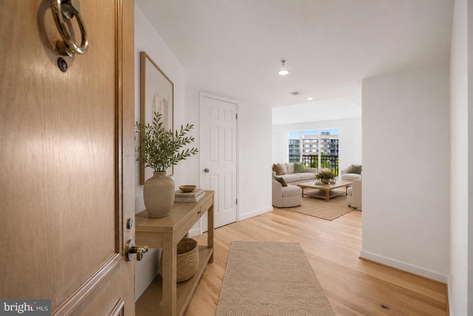 Set within the sought-after Madison Park Condominiums, just moments from the vibrant core of Bethesda, this beautifully renovated three-bedroom, two-and-a-half-bath residence offers a seamless blend of modern refinement and everyday comfort. Bathed in natural light from expansive windows, the home features an airy, open feel complemented by a private terrace off the living room—perfect for both quiet mornings and effortless entertaining.

Recently reimagined, the interior showcases a brand-new kitchen outfitted with top-tier appliances, light oak hardwood floors that run throughout, and thoughtfully renovated bathrooms with a clean, contemporary finish. Each space has been designed with both style and functionality in mind.

Completing the offering is one secure parking space and additional storage, ensuring convenience in a prime location just minutes from downtown dining, shopping, and Metro access. A turnkey opportunity in one of Bethesda’s most desirable communities.