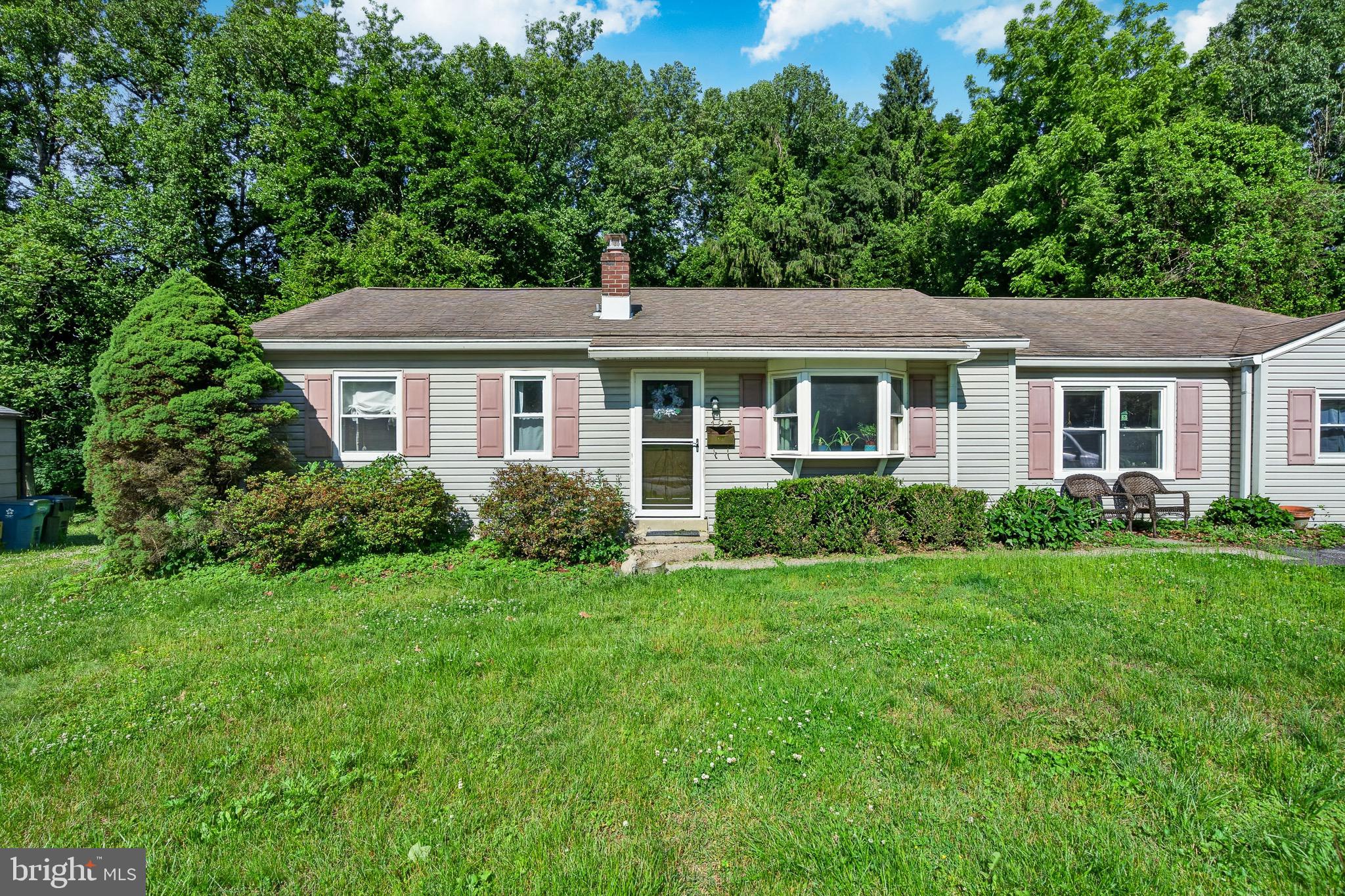 Welcome to this 4-bedroom, 2 full bathroom ranch home located in the highly sought-after Great Valley School District! Situated in a wonderful neighborhood, this home offers solid construction, great bones, and endless potential for its next owner to make it their own.

The kitchen features Corian counters, glass backsplash and a stainless steel dishwasher and oven.  Behind the oven, there is a hookup for a gas oven as well.

The convenient single-floor layout provides comfortable living with generously sized bedrooms and functional living spaces. Step outside to enjoy the private backyard, perfect for relaxing, entertaining, or gardening, along with a storage shed for all your outdoor equipment and tools.  The backyard features a small creek, and there was previously a small bridge across the creek leading to additional backyard space.

The main bedroom has plenty of closet space, privacy, and an en-suite bathroom.

The unfinished walkout basement offers abundant storage space and presents an excellent opportunity for future expansion, a workshop, home gym, or additional living area. 

Whether you're looking for your first home, a place to customize to your style, or an investment opportunity in a desirable location, this property is full of possibilities. Don't miss your chance to create something special in one of the area's most desirable communities!