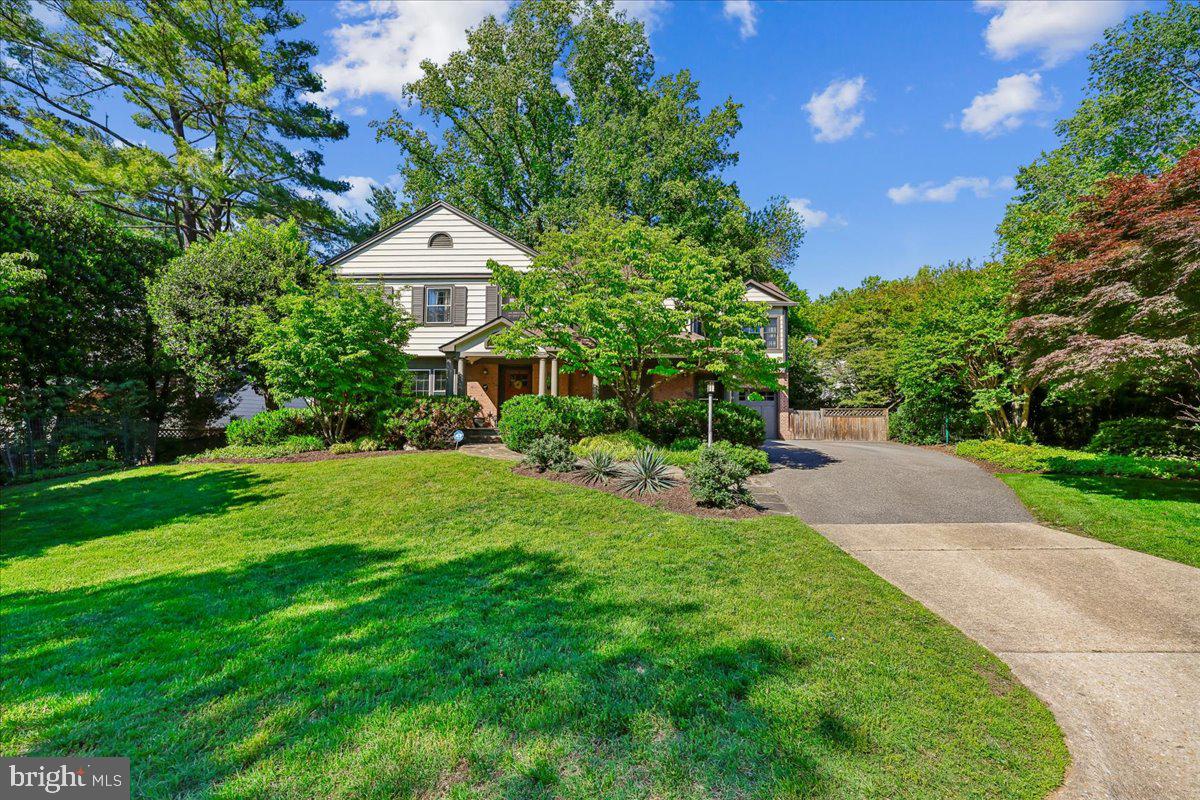 Tucked away on a quiet cul-de-sac in the heart of the highly desirable Old Farm neighborhood, this beautifully expanded home blends timeless charm with thoughtful modern updates.

The rear bump-out on the main level made way for an impressive gourmet kitchen with an enormous island that looks out to the backyard and connects to a great room addition, making this the perfect space for entertaining. This home was designed for both everyday living and entertaining, featuring abundant cabinetry, expansive prep space, and an open flow into the family room and formal dining room.

A stunning two-story addition transformed the home’s layout, creating a luxurious primary bedroom suite with vaulted ceilings, home office, walk-in closet, and stunning primary bath. There are three additional bedrooms upstairs, one with an en-suite bath, making a total of four bedrooms and three full baths on the upper level.

The mudroom addition with laundry was added just off the one car garage to act as a "drop zone" as you enter the home.

This home has a whole-house Generac generator that conveys with the property as well as two high-end TV and surround sound systems that are available for purchase.

Old Farm is an amazing community with annual events including July 4th parade, summer picnic and winter party. There are two different swim clubs with membership opportunities within the neighborhood. Conveniently located near 495, and 270 with easy access to Park Potomac, Pike and Rose, Cabin John Shopping Center and Downtown Bethesda. Please note: square footage is estimated and calculated by an independent third party. Information is deemed accurate but not guaranteed.