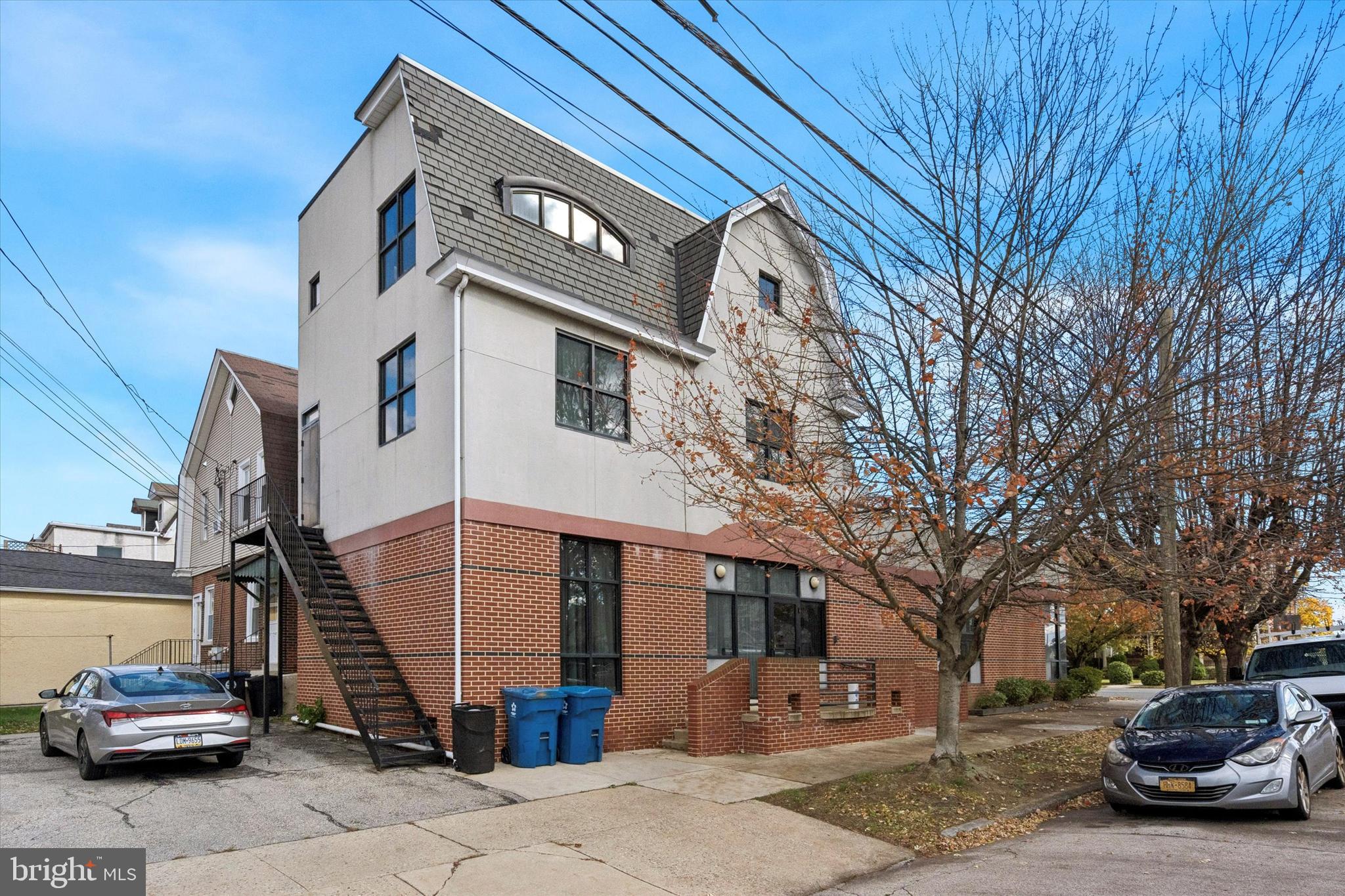 Rarely available is this mixed-use commercial property in thriving downtown Conshohocken.  With over 3,700 SF of space, this 3-story building offers great flexibility, and can be used as-is or build it out to suit your specific needs.  This corner property has great presence and curb appeal for your business, including the brick façade with modern black windows, and 6 off-street parking spaces to accommodate your customers & employees.  The main floor has a welcoming foyer and reception area, a conference room, 2 half bathrooms, and plentiful office spaces.  The second floor features a kitchen, a full bathroom with stall showers,  and large open rooms.  The third floor offers more office spaces or could be great for product storage.  Don't miss this opportunity to own a highly visible corner property in Conshohocken!
