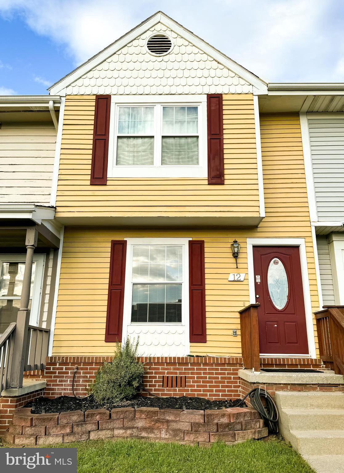 Affordable townhome in great location! This home features a spacious living room carpet and a large window for lots of natural light. Beyond the living room you have a large kitchen with dining space. Kitchen features easy-care vinyl floors and oak cabinetry. Laundry closet on the main level keeps your machines nicely tucked from view. There is a large closet under the stairs for tons of storage space. Upstairs you have a carpeted hallway leading to the bedrooms and bathroom. Bedroom 1 features carpet, a large window overlooking the front of the property, and a ceiling fan. The closet provides plenty of storage space. Bedroom 2 features carpet, overhead light, and large window overlooking your rear yard. The hall bath features a tub shower combo. There is plenty of storage between the medicine cabinet and single bowl vanity. Outside you have a large storage shed for yard tools. The spacious deck is perfect for enjoying the warmer months. It includes a ramp down to the rear yard with partial privacy fence. This home has everything you want in a great commuter location at an amazing price! Schedule your showing today!