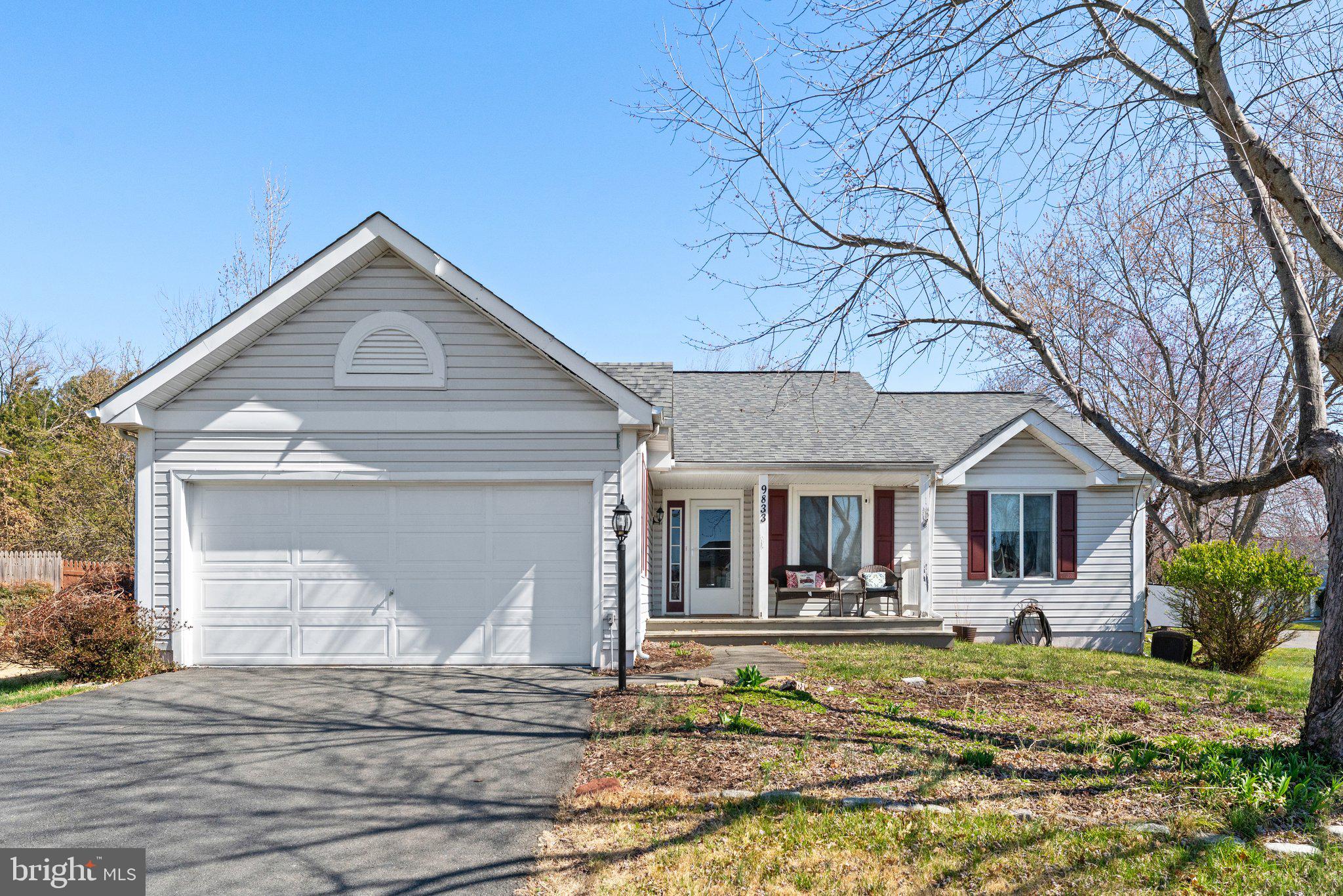 Welcome Home!  A charming three bedroom, two bath rambler offering spacious and comfortable single level living in the heart of Manassas. This home features an inviting open floor plan with a large living  room flowing seamlessly into the dinning  area and kitchen along with natural sunlight flooding into the entire area. This home was fully updated with luxury vinyl through out the home. The primary bedroom has a private deck leading into the back yard.  The two additional bedrooms are generously sized, sharing a full bathroom with a tub-shoer combo. The rambler sits on a well-maintained lot with a nicely landscaped front yard.  Additional features include a deck, attached garage and shed. With a new roof  and new HVAC this home is a gem. Located in a peaceful neighborhood with easy access to shopping, dinning, parks and commuting routes offering both comfort and convenience.