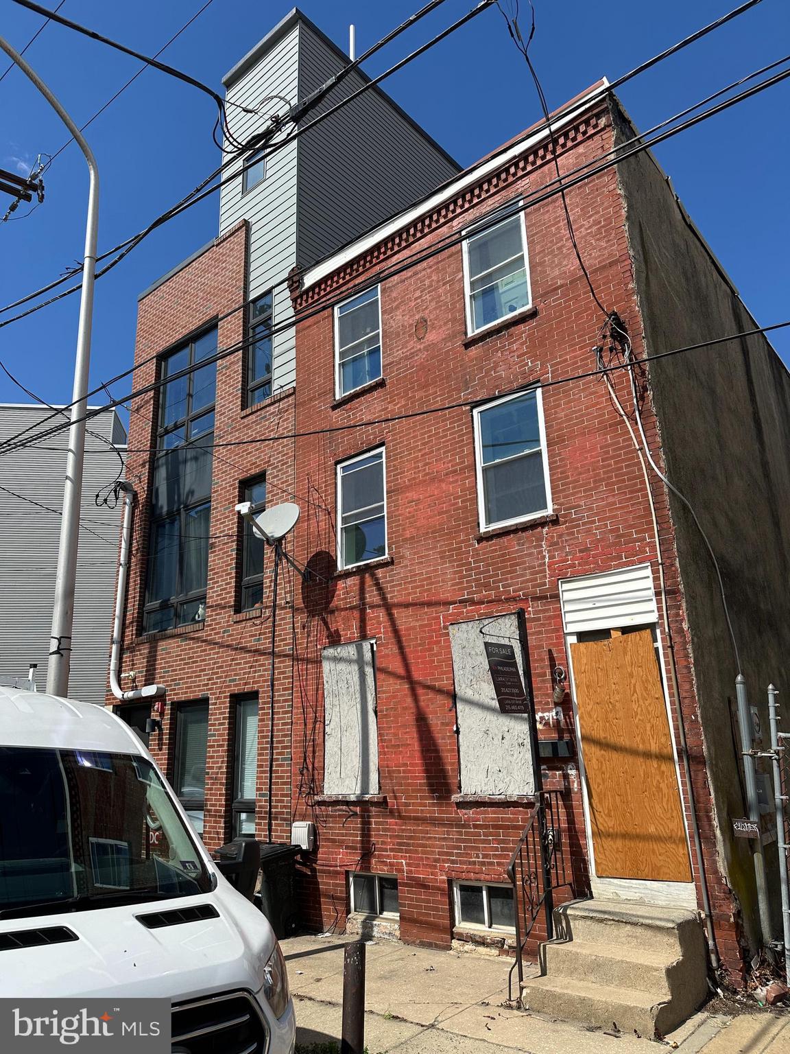 The zoning for the three - story addition has already been approved, 
The property is located in an area surrounded by newly constructed homes, offering strong future value and a modern neighborhood feel.
The lot is 15' X 76"  and run from federal Street to Annin street with a curb cut on the Annin street 's Side, The property can be modified to brand new house with parking
Large three story home in Greys Ferry . The home is 1980 square fee and the interior renovation is already partially completed, many upgrades have been done in the building, make it a great opportunity for a buyer to complete the project to their own taste