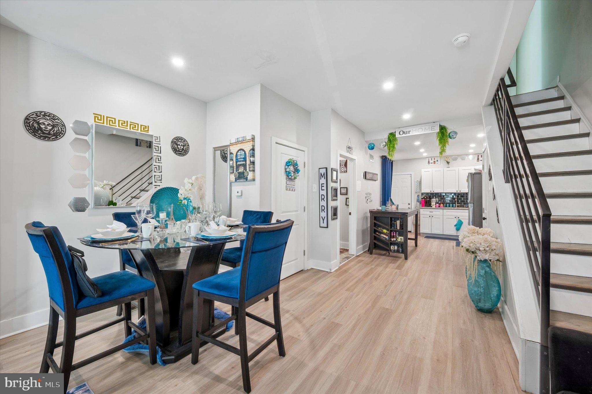 Showings on this property will begin on June 19th.....This 3-bedroom stunning 2.1 Bath was totally renovated from top to bottom in 2020. Beautiful Floor Plan - Open, Kitchen - Eat-In, Recessed Lighting, Bathroom - Stall Shower;  Built-In Microwave, Built-In Range, Dryer - Electric, Dryer - Front Loading, Energy Efficient Appliances, ENERGY STAR Clothes Washer, ENERGY STAR Freezer, ENERGY STAR Refrigerator, Exhaust Fan, Icemaker, Oven - Self Cleaning, Oven/Range - Gas, Stainless Steel Appliances, Stove,  Front Loading Samsung Washer/Dryer Stacked, Water Heater - High-Efficiency;  Security System, Window Features: Replacement, Vinyl Clad; Second floor offers large Master bedroom with full bath and two nice size bedrooms and full bath. Basement is large, unfinished with plenty of storage. Close to University City, Fairmont Park and CHOP facility. 20 minutes to Central Philadelphia. Close to all transportation. This beautiful home is waiting for your family.