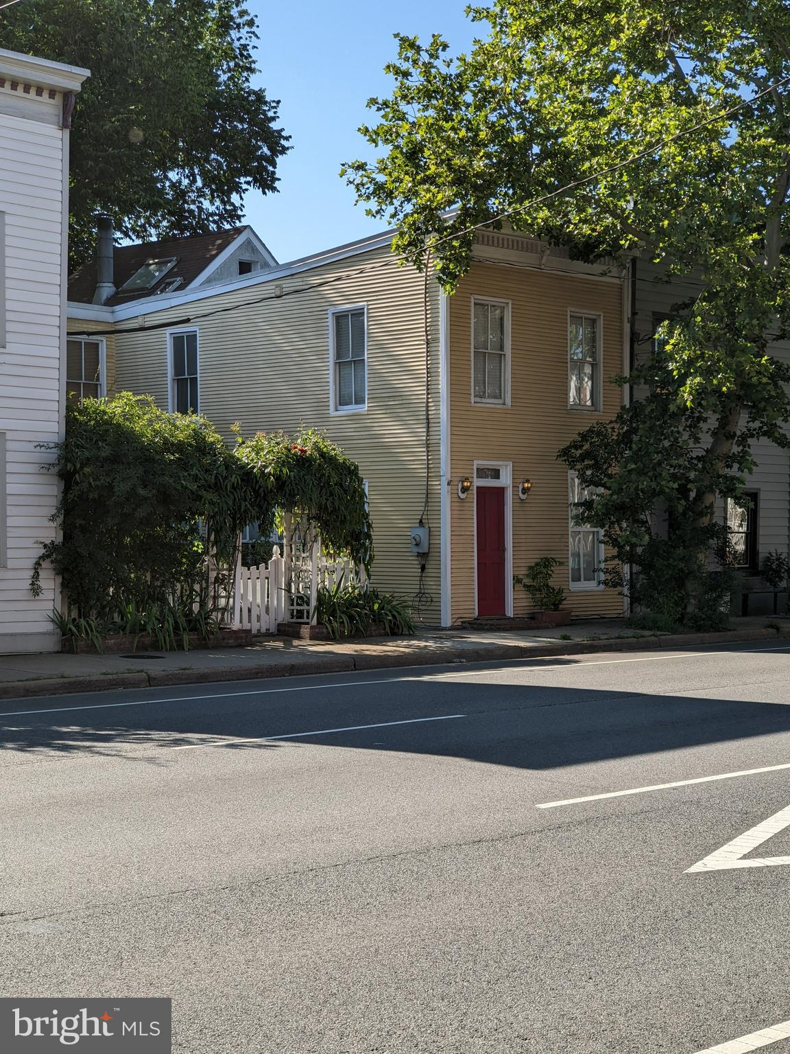 Welcome to this lovely rowhouse in Old Town. Large eat in kitchen/dining space that walks out to fully fenced yard with patio and storage shed. Backyard leads to driveway with space for two cars. This home features a large living room with lots of windows and light. Upstairs features 2 bedrooms and 2 baths as well as closets with ample space.  Come and enjoy this beautiful home in historic Old Town. Walk to restaurants, shops, waterfront and the metro. Enjoy all that this neighborhood has to offer.