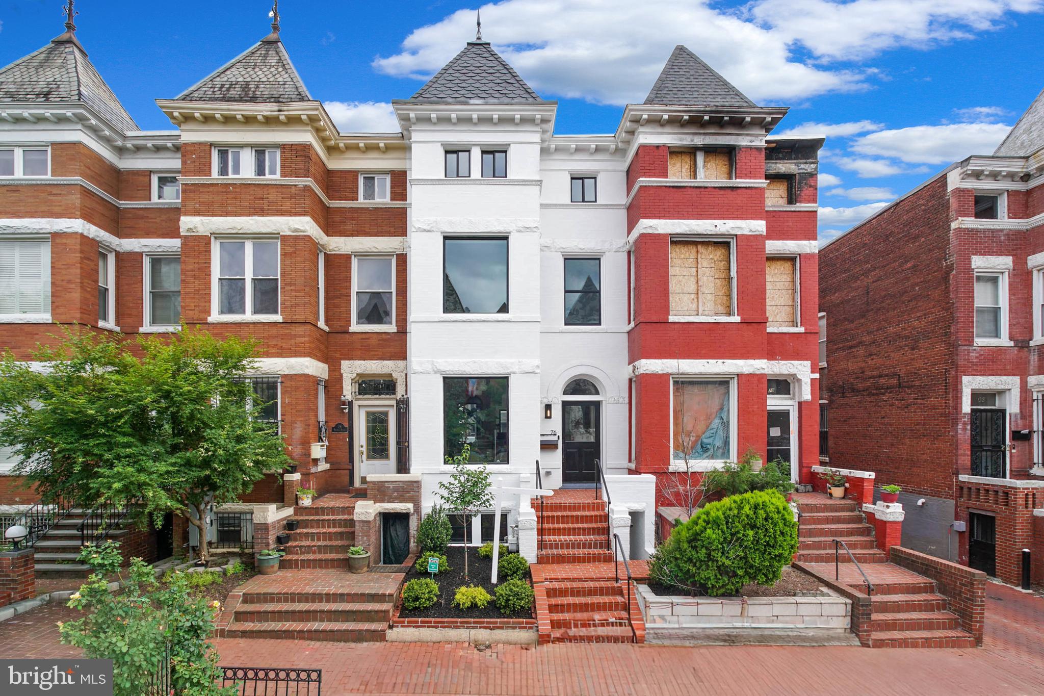 You have got to see this new GEM!  Welcome to 76 Seaton Pl! This fully-renovated Bloomingdale stunner, situated on a quiet tree-lined street, exudes sophistication and craftsmanship. Bathed in natural light, this 4BR/3.5BA home seamlessly marries classic urban design with modern style.

The first floor features lovely sitting and dining areas that seamlessly flow into a gorgeous well-appointed kitchen. Brand new state-of-the-art Thermador appliances that will delight aspiring chefs and foodies alike. Nearby eateries abound, but you may never want to leave home when culinary delights can be yours in the comfort of your own home. Step from the kitchen out to your elevated deck, private patio, & secure off-street parking. This thoughtful floor plan optimizes indoor/outdoor living and is well-suited to entertaining.

The upstairs features a primary bedroom with ensuite bathroom, including a double vanity. A soaring vaulted ceiling lifts your gaze and elevates your senses as you enjoy this serene escape. Generously-sized second and third bedrooms with full bath and stacked washer dryer round out the second floor.

Possibilities abound for the lower level which includes an additional washer/dryer, kitchenette, sitting area and bedroom along with two separate exterior entrances.

Fully equipped with state of the art Nest Home, dual HVAC systems for zoned climate control and private EV charging station, this remarkable find is not to be missed.