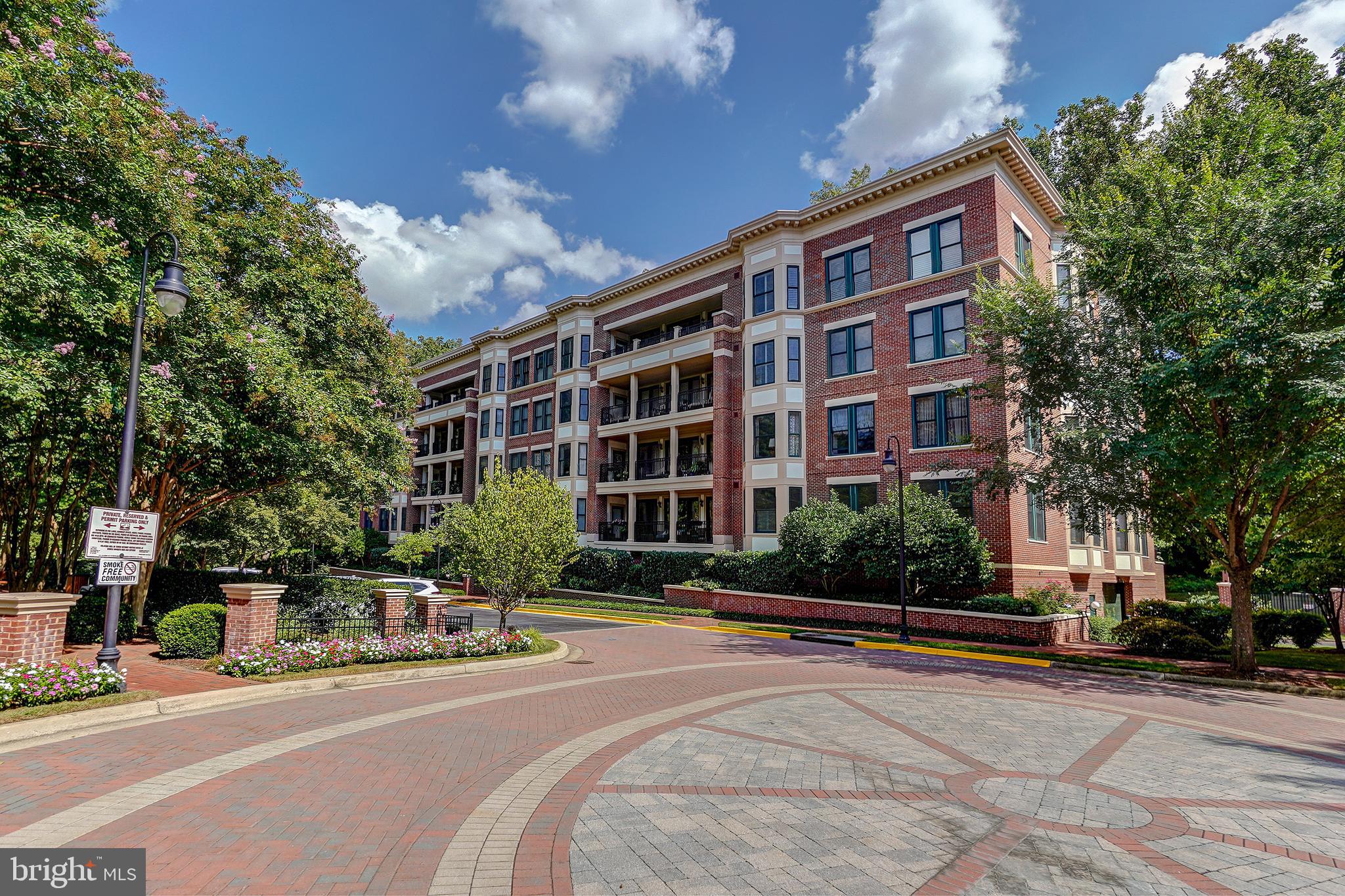 Glorious penthouse with three bedrooms, a den and two and a half baths in a park like setting just minutes to all that Bethesda has to offer.  High ceilings, gleaming wood floors, custom built in  with lighting and planation shutters are some of the highlights. The unit includes a formal living room,  dining room, and a den that is open to the gourmet kitchen. The owners suite boosts  2 walk in closets, a spa inspired bathroom, a sitting area and access the balcony. There are 2 additional bedrooms and an updated full bath.   Two garage parking spaces and one large storage unit conveys. Located conveniently just steps from the Grosvenor Metro and a few blocks from The Music Center at Strathmore this condo will be your perfect place to call home.