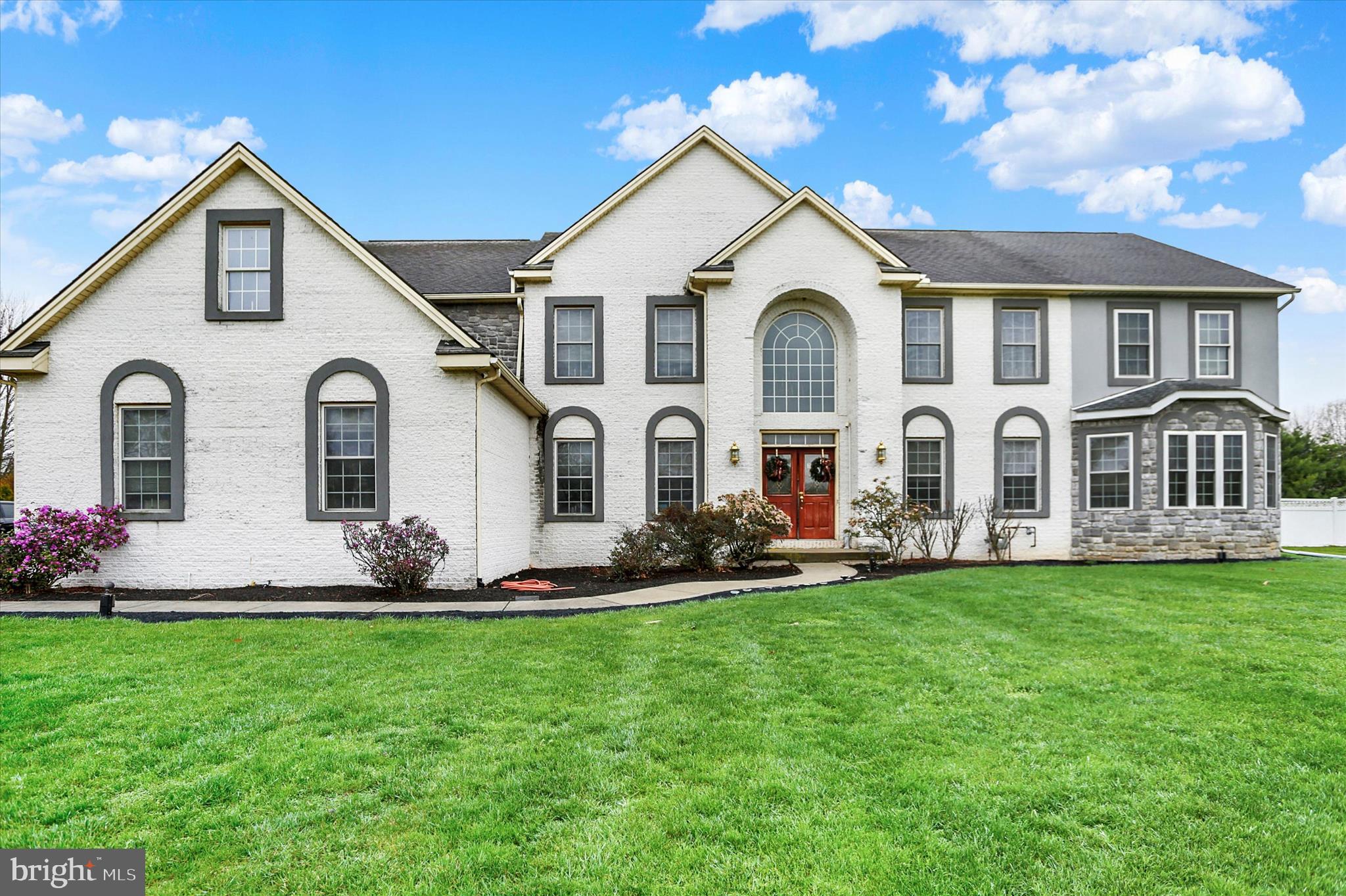 Outstanding Cumberland Valley home. Large level lot in a desirable location, on prestigious Lucinda Lane. Heated in ground pool. Large rooms and fully finished basement with Bilco door access.  Each of the homes 5 bedrooms with full bath ensuite. Grand vaulted great room features a stately fireplace and the open balcony allows bright natural light in to the center of the home. Contact your agent to schedule your viewing.