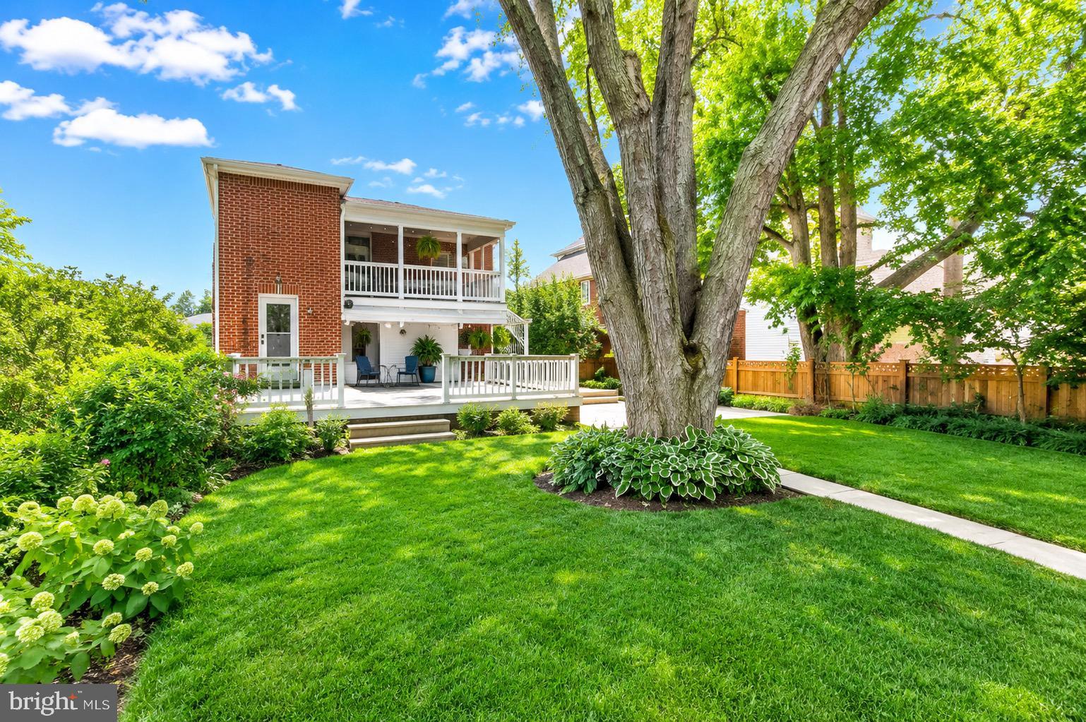 100% Financing available to qualified buyers! New 35 year architectural roof to be installed by Seller.  Stately  2 story brick home located is New Oxford.  Enjoy the beautiful wood work, open staircase, hardwood floors, & high ceilings.  First floor  features a cozy living room, den / first floor bedroom, full bath,  formal dining room, butler pantry, and galley kitchen.  2nd story offers 4/5 bedrooms, full bath, and a great balcony. Home offers 2 staircases, full attic with a dormer, full concrete basement, natural gas heat, central air, & 200 amp electrical service.  Fully fenced manicured back yard, with a deck, patio, and mature trees and established plantings.  Lot offers a garden shed and off street parking.  This is a traditional brick beauty and a must see!  Great location! Located in the heart of the antique capital, and a short drive to schools, great eateries, and major shopping amenities.