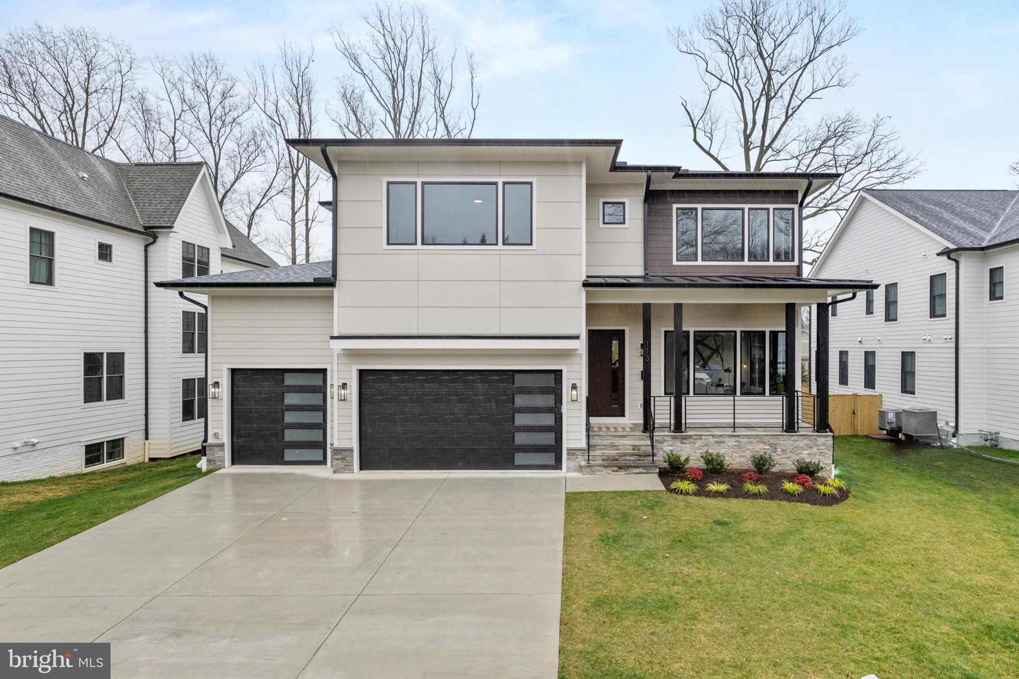 New construction ready for move in!

Welcome to Apex Custom's latest masterpiece! This contemporary marvel boasts a total of 7 bedrooms and 6.5 bathrooms, making it the epitome of luxury living. Pull into your three-car garage and admire the expansive wide driveway, providing ample space for guests. Nestled on a picturesque street, this home is a true gem in both design and location.

As you step inside, you'll be greeted by the modern allure of 11-foot ceilings that create an open and airy atmosphere. The 8-foot solid core doors seamlessly enhance the sophisticated appeal. Solid site-finished hickory floors guide you through the meticulously crafted space, leading you into the heart of the home.

The kitchen is a chef's dream, featuring solid birch cabinets and a top-of-the-line Thermador appliance package, including a Subzero fridge. Andersen 400 series windows flood the space with natural light, providing an inviting ambiance for both everyday living and entertaining.

Indulge in the opulence of the all-marble master bathroom, a sanctuary of relaxation and elegance. Carefully selected light fixtures add a touch of glamour, illuminating each space with style and grace. The recessed lights throughout the home offer a sleek and modern aesthetic.

This residence is not only beautiful but also built with quality in mind. The full walkout daylight basement expands the possibilities for entertainment and recreation. Custom-built oak handrails adorn the stairs, showcasing the meticulous attention to detail put into every aspect of this home.

Step outside into the spacious flat backyard, offering plenty of room for a pool and more. This outdoor oasis is perfect for hosting gatherings, enjoying sunny afternoons, or simply unwinding in the tranquility of your private retreat.

The exterior is as impressive as the interior, featuring hardisiding with PVC trim for a durable and low-maintenance finish. The insulation, blown cellulose insulated above code, ensures energy efficiency and comfort year-round.

Apex Custom has truly outdone themselves with this architectural masterpiece. Don't miss the opportunity to make this contemporary dream home yours – where luxury meets functionality, and the expansive backyard beckons for endless possibilities.