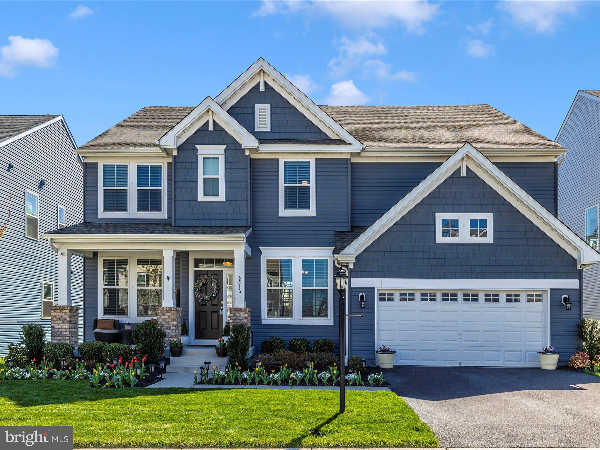 Welcome home to this beautiful three years young luxury estate in Tallyn Ridge! This home shines with custom finishes from top to bottom. You will be amazed at the beauty of the great room on the main floor which opens to a gourmet kitchen. Outside enjoy the newer patio, pergola and grill gazebo, perfect for entertaining or relaxing outdoors. Upstairs you will find 4 generously sized bedrooms and two full bathrooms. The lower level provides plenty of rec room space, an upgraded full luxury bathroom, flex space for a den/office and more room for storage. The two car garage has recently received an epoxy floor coating and fresh paint on the walls. Custom Trim lighting accents the exterior of the home making it shine and stand out! Easy access to all commuter routes and in the highly desirable Oakdale schools district.  Come check this one out in one of the best neighborhoods in Frederick, Tallyn Ridge!