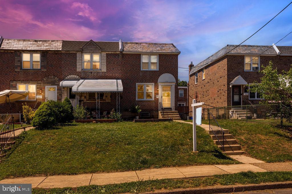 323 Spruce Street blends space, comfort, and value in a brick end-of-row townhome set in Briarcliffe, Glenolden. With 1,420 square feet including a partially finished basement, it’s a smart choice for first-time buyers, renters ready to own, or anyone seeking room to grow.

Inside, sunshine brightens the main living areas, creating a warm, welcoming feel. The thoughtful two-story layout features three bedrooms and a full bath upstairs, keeping living and sleeping spaces distinct. Central air maintains year-round comfort. The partially finished basement adds versatility - ideal for a home office, workout zone, playroom, media space, or extra storage - plus a convenient half bath, laundry area, and direct walkout to the private rear driveway.

Outside, enjoy larger-than-typical front and side yards, great for gardening, pets, play, or gatherings. Start your day on the front patio with coffee or unwind in the evening. Off-street rear parking is an everyday perk.

Briarcliffe offers a true neighborhood feel with easy connections across the Philadelphia region. Nearby Darby, one of Delaware County’s historic hubs, adds shopping, dining, public transit, and daily conveniences just minutes away. Local restaurants, small businesses, community events, and SEPTA connections make commuting simple.

Glenolden is known for quick access to Philadelphia, PHL Airport, and major routes including I-95 and Route 420. Center City is within practical commuting distance - appealing to healthcare professionals, airport staff, university employees, and regional commuters. Explore nearby Media, Swarthmore, Ridley Park, and Springfield for coffee shops, breweries, parks, boutiques, and year-round events - whether it’s a Saturday in downtown Media, brunch in Ridley Park, a stroll through Swarthmore’s campus, or a game or concert in the city.

Bright interiors, adaptable living space, private parking, ample outdoor areas, and a convenient location come together at 323 Spruce Street - an opportunity to enjoy home-ownership in a well-connected Delaware County community with easy access to work, recreation, dining, and everything greater Philadelphia has to offer.