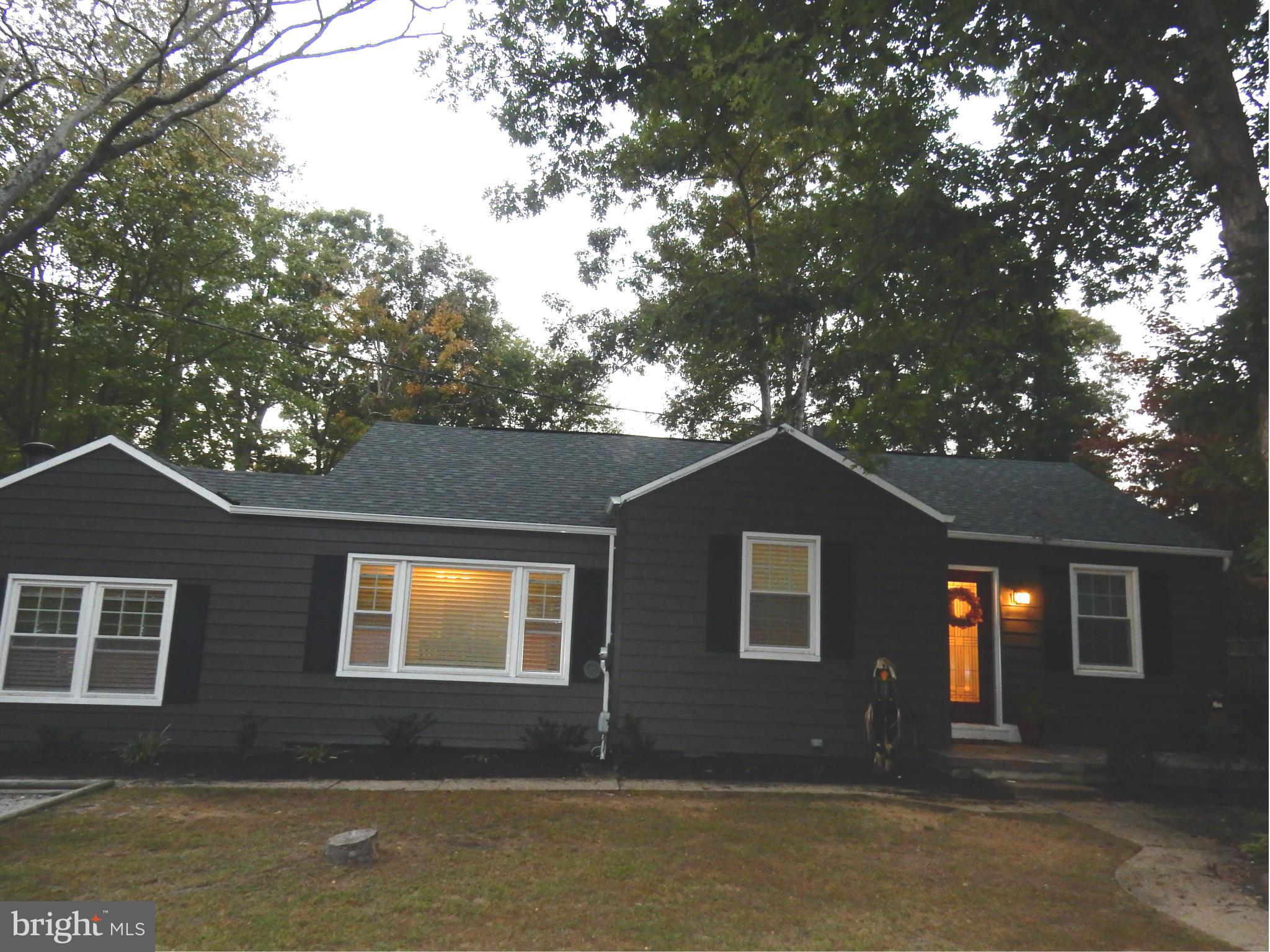Welcome Home!!  Blue Ribbon Elem & Chesapeake Schools.  Much Desired ranch home, One Level Living at its finest.  Gorgeous  Kitchen!!!  Stainless, granite, beautiful cabinets,most incredible island and table space as well, Sliders leading to back deck and park like setting with almost a half acre.  Great rm with hardwood and wood burning stove.  New  windows siding, newer roof, ac, furnace & well