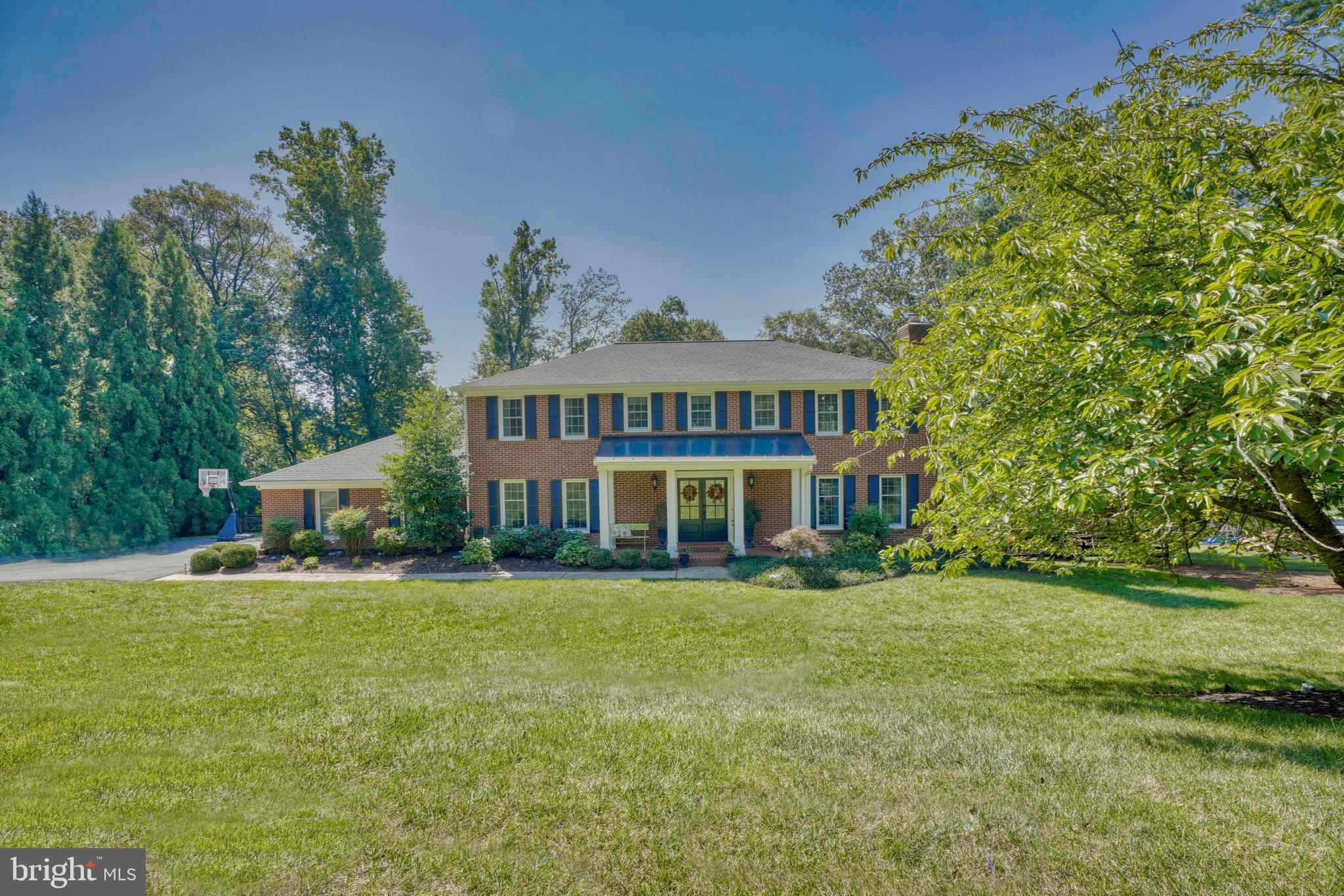 Highlands of Hunt Valley neighborhood! Beautifully updated and maintained Colonial sits on just under 2 acres. New front doors and front porch welcome you into a great foyer space as you enter the home. This home boasts an updated eat-in kitchen with granite counters, tile backsplash, under cabinet lighting, kitchen island, recessed lighting, and pantry. Sliders lead out to a nice size deck overlooking the fully fenced in backyard with firepit area great for entertaining family and friends. A portion of the garage was turned into a mudroom with storage.  Large open living/family room off of the kitchen with wood burning fireplace, recessed lighting, and spacious formal dining room. The upper level offers new carpet throughout with two newly renovated bathrooms and four bedrooms. Lower level offers a large family room, 3rd full bath, and fifth bedroom. Owners have enjoyed being members of the Hunt Valley Country Club with golf and pool access. All new windows and sliders in 2013, updated Trane HVAC system for upper level in 2017 and several other updates made in the last 3 years including, but not limited to, an updated Trane HVAC system for 1st floor and lower level with UV light in basement, hot water heater, water softener system, roof, gutters and downspouts, attic fan.  Zoned for Hereford Schools!