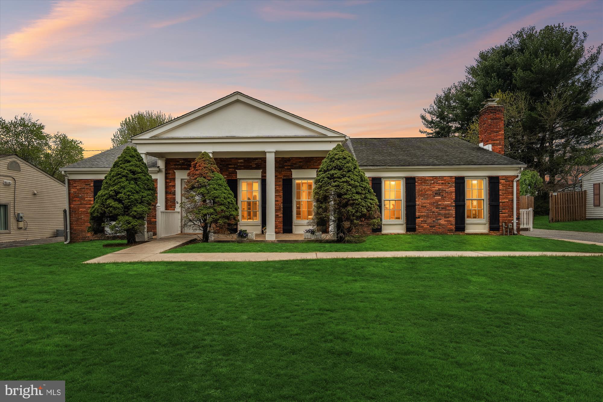 <b> OFFER DEADLINE - MONDAY, APRIL 21st  at 6:00 PM.</b><br><br>

<b>Effortless One-Level Living in desirable Sandy Spring Estates!</b> Welcome to this charming 3-bedroom, 2.5-bath brick-front rancher, perfectly situated on a quiet street with mature trees and sidewalks. Start your mornings with a cup of coffee on the spacious covered front porch, or unwind in the peaceful screened-in back porch with a ceiling fan. Inside, the welcoming foyer leads into a bright and open living / dining room area, featuring a ceiling fan with lights, sleek laminate flooring, and a cozy white brick wall with a mantel. The kitchen is packed with upgrades, including granite countertops, maple cabinetry, recessed lighting, stainless steel appliances, a brand-new dishwasher, built-in microwave, and a convenient bread box. French doors with built-in mini blinds provide access to the screened-in porch. The large eat-in area offers ample space for dining, along with a ceiling fan, pantry, freezer, and broom closet. Just off the kitchen, you’ll find an impressive second walk-in pantry—perfect for extra storage and household goods. The laundry room off the kitchen offers a washer, dryer, and tankless water heater, and opens to the backyard for added convenience. The owner’s suite features a walk-in closet and a private en suite bath, with a walk-in shower and storage vanity. The large second full bath includes a roll-in shower, ceramic tile flooring, toiletry niches, and generous linen shelving. Two spacious, light-filled bedrooms offer comfort and convenience with ceiling fans with lighting. Outside, enjoy a backyard with privacy fence, large storage shed, and a driveway with space for three vehicles. Freshly painted throughout in neutral tones, this home also boasts wainscoting trim, a replaced roof (2019), replaced hot water heater (2019) and replaced HVAC system (2016). The thoughtfully designed side entry includes a gently sloped ramp and secure railings for easy, barrier-free access. Located in West Laurel, you'll be minutes from shopping, dining, the Gardens Ice House, and the Fairland Sports and Aquatics Complex. Commuters will love the easy access to I-95, Routes 1,198, and the ICC—just a short drive to Washington, D.C., Baltimore, and Fort Meade.