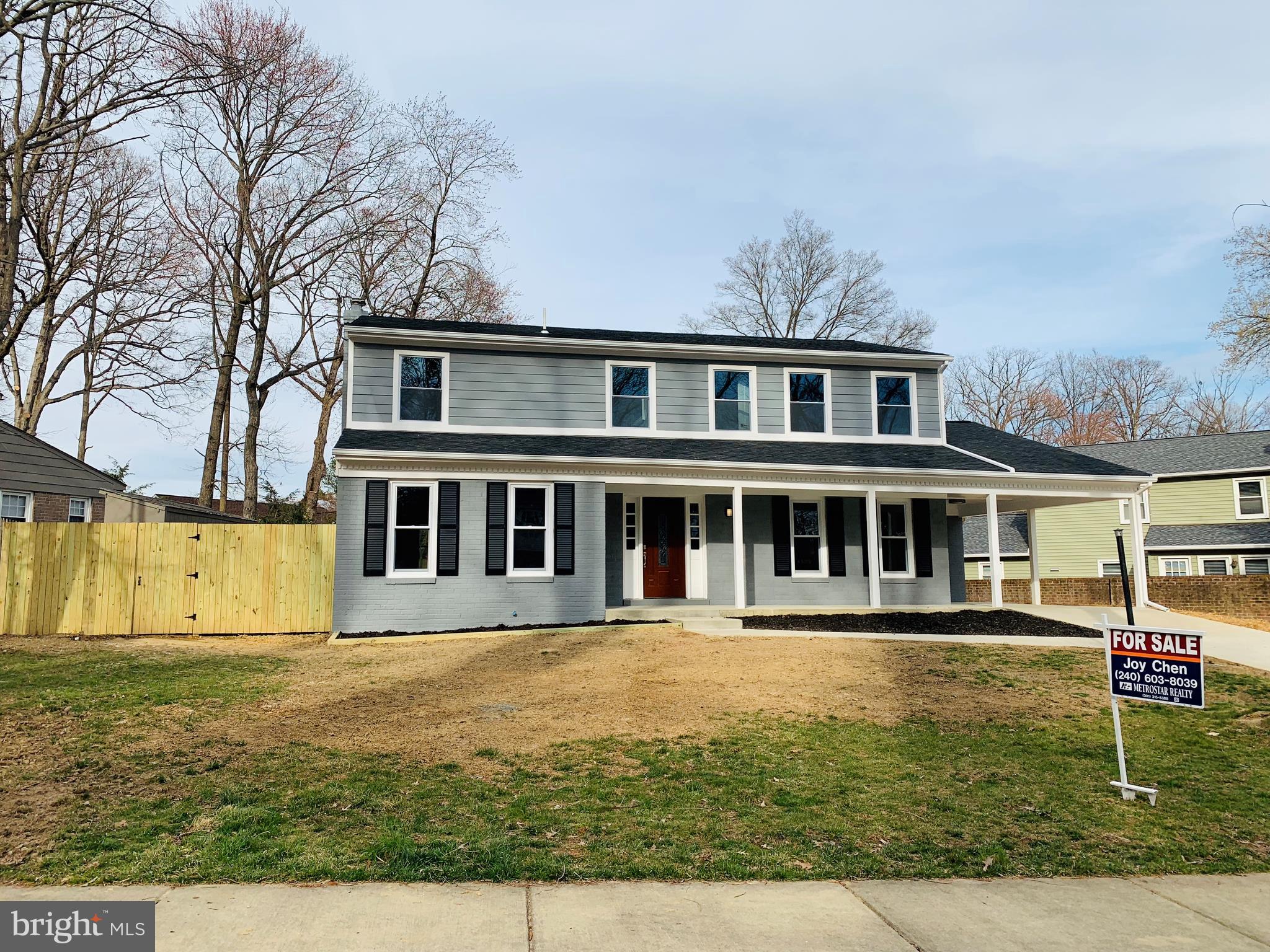 Fully Newly Renovated 5 bedrooms 4 and half bath 3 finished level single family home in the heart of Potomac! Easy access to Falls rd, 270 and village. Everything new inside and outside.  Bright and spacious. New roof, new window, new paint, new doors, new lights through the house. New Gourmet kitchen with beautiful quartz countertop, upscale cabinets and stainless steel appliances.  3 levels new hardwood floor. upper level master suite with upscale spa style master bathroom. Three additional bedrooms and 2 additional new full bath. Lower level featured with recreation room and additional suite with 5th bedroom and 4th new full bathroom. New Fenced backyard. Huge new maintenance free deck. New concrete driveway.