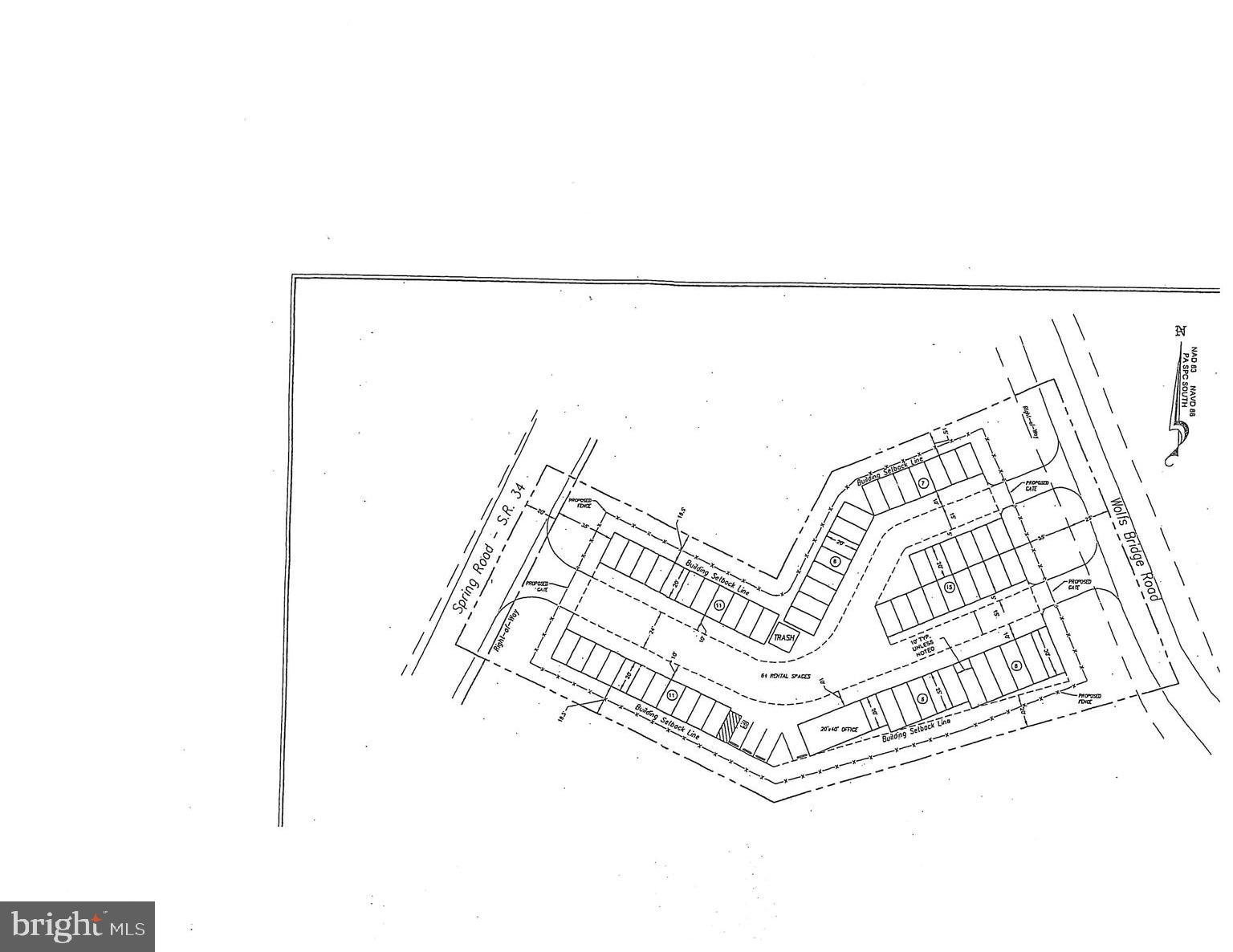 1.43 acre lot with preliminary approval to accommodate 64 rental storage units. Special Exception and variances notification from township on file. New buyer will be responsible for obtaining final approval and filing land development plan. All mobile homes currently on the property will be removed at owners expense prior to settlement. See associated docs in MLS for additional information.