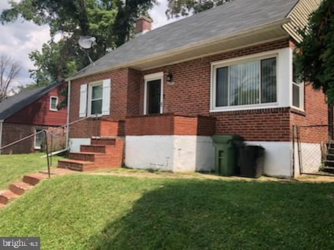 Welcome to this quaint and cozy home.  It is tucked away in a quiet, serene and sought-after neighborhood in W. Baltimore.  Your new home is in Windsor Hills, a community that has a rich history.    Enjoy relaxing days and nights next to bricked-in pottery on the front porch or relax in the tranquility and seclusion of a private back yard.  On the first floor of your three bedroom home are two bedrooms giving you access to sleeping space without having to go up steps.  The first floor also has a spacious living room,  a full bathroom, a breakfast nook/ office, a large eat-in kitchen, additional dining space, and another family space.  Upstairs is a large bedroom space to be used as such, or as an office, exercise space or studio or for whatever creative uses you might decide.  The partially finished basement has a bathroom, a washroom and plenty of storage space.  This home is located just a few minutes drive from dining and entertainment.  It is a stones-throw away from recreation areas including parks, walking and biking trails.  It has convenient access to route 70 and 695, facilitating travel to and from home to anywhere.
