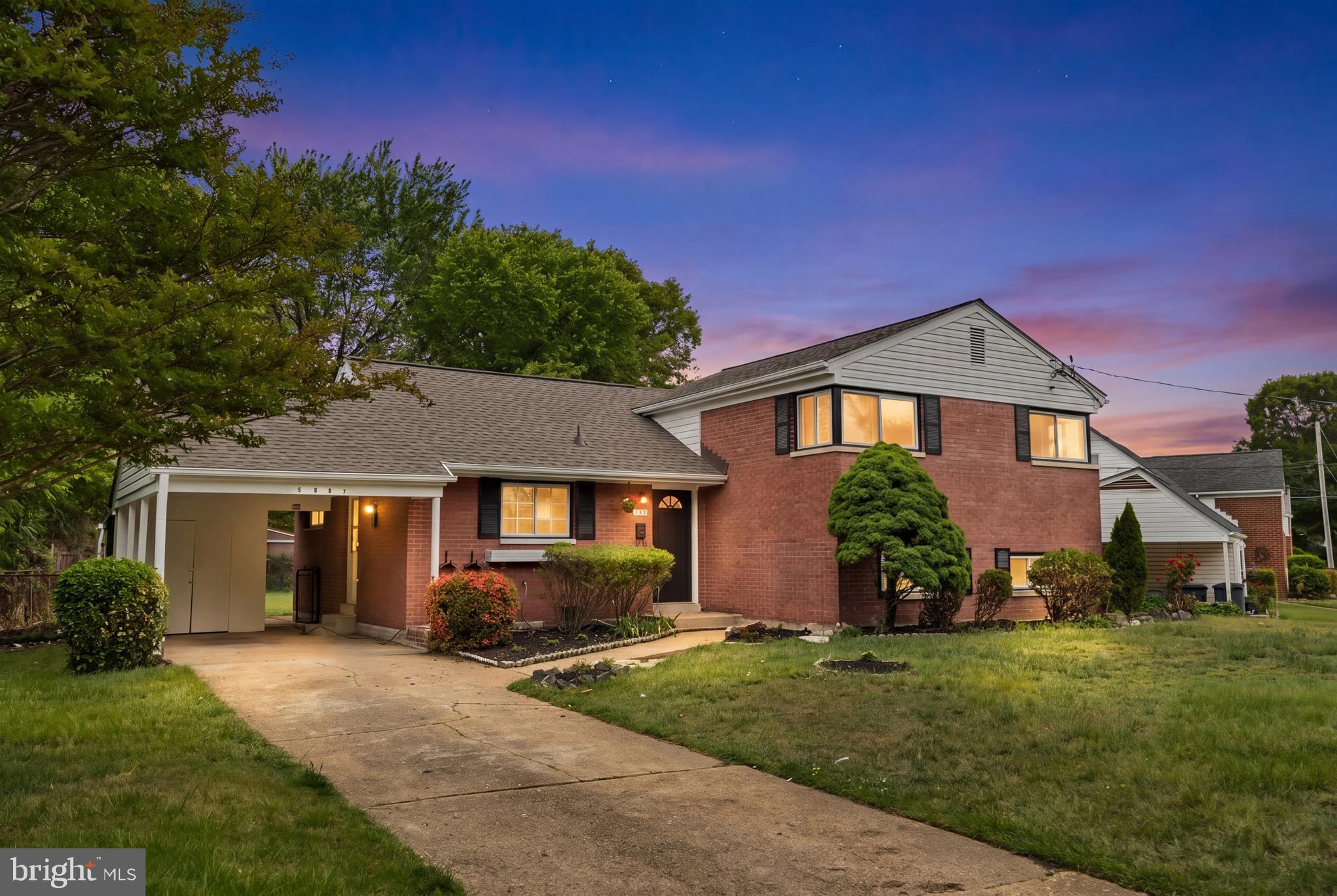 This beautiful family house ready for a new owner. Great location! In the heart of Springfield. This is a charming brick, split level single-family residence offering 4 bedrooms and two full bathrooms. Connecting to open kitchen, dining, and living  provides a comfortable living environment. Remodeling is done with new roof, new paint, new waterproof LVP flooring, updated  kitchen cabinets, new kitchen appliances, new quartz counter top island with spacious cabinets, new HVAC, new backyard access sliding door, and new electrical panel installed, new concrete driveway. A huge front and backyard.  Conveniently located near major commuter routes including I-95, shopping and dining and more at Springfield Town Center. 

Some pictures are uploaded with virtual staging. This is a great opportunity to live in or an investment.