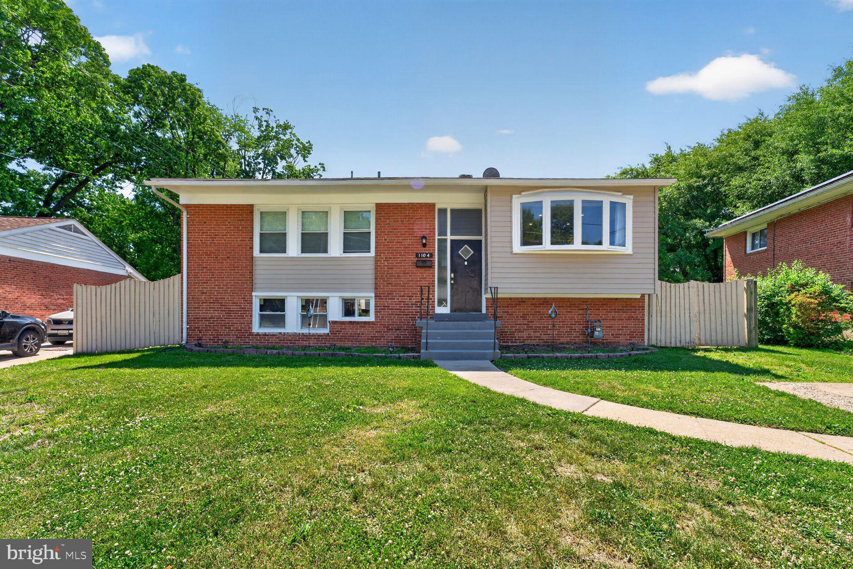 This property Qualifies for FHA 100 ( Zero Down Payment )  or a below market rate!! ( 4.50% for the first year) when financed through the seller’s preferred lender.

Contact the Aleman Team at 301-748-7567 for more information........Summer is calling, and this beautiful split-foyer home is ready for it! Step inside to a bright open-concept layout featuring a stunning kitchen with a large island flowing seamlessly into the spacious living and dining areas, perfect for entertaining, family nights, and making memories year-round for years to come.

This charming home offers 5 spacious bedrooms and 3 full bathrooms, giving everyone comfort and privacy. Downstairs, the fully finished lower level provides endless possibilities with its own separate entrance, large family room, kitchenette, and additional living space, perfect for guests, in-laws, a private retreat, or even rental income potential.

This home shines everywhere, and the outdoors will make you love this home even more. Enjoy the large private fenced backyard, ideal for summer BBQs, gatherings with family and friends, kids playing, or simply relaxing after a long day. The patio and grill area create the perfect setup for outdoor entertaining and enjoying warm summer nights.

Conveniently located near Metro stations, bus stops, schools, shopping, and just a short drive to Washington, DC, this home offers the perfect blend of space, comfort, and convenience.