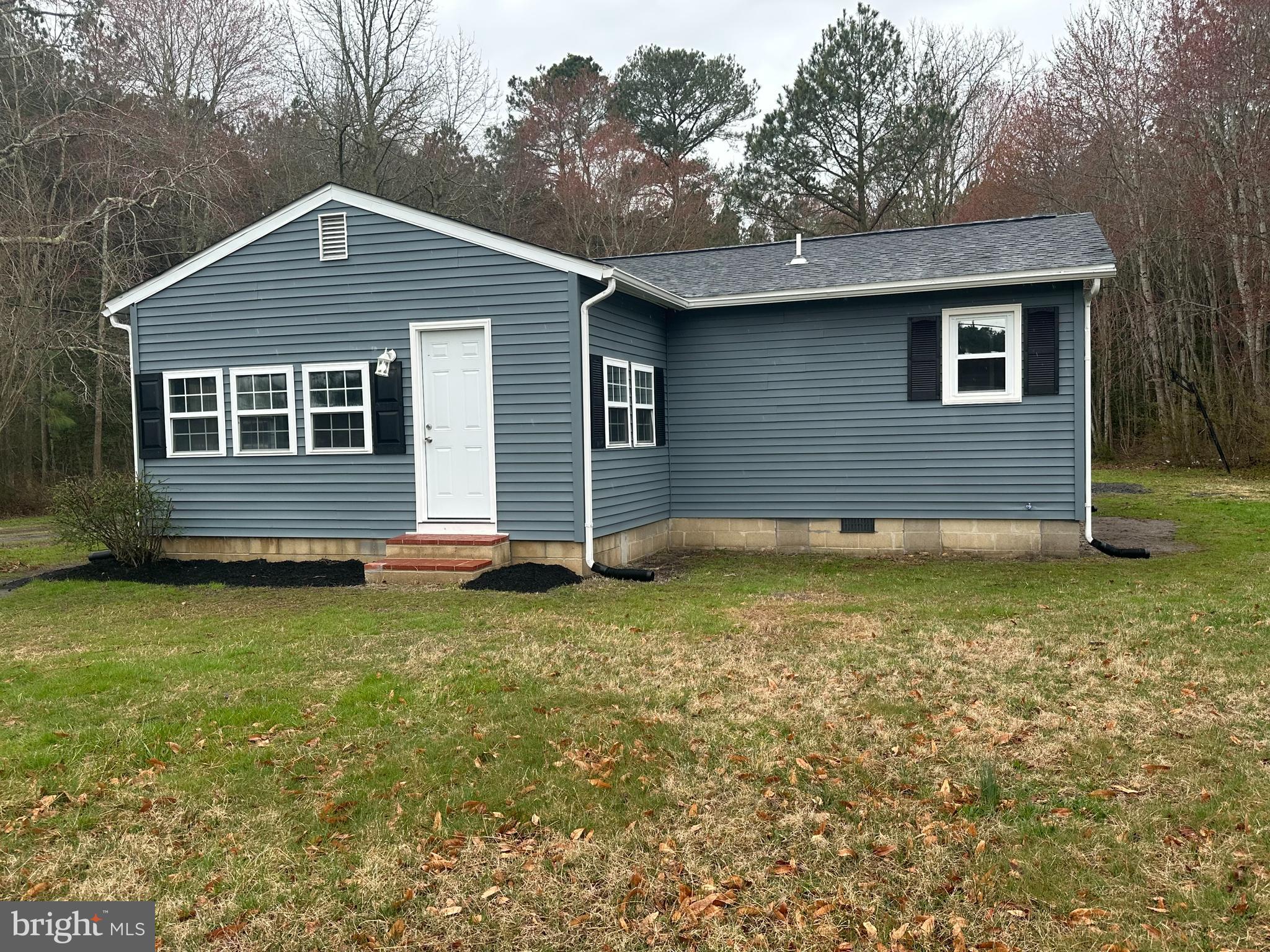 accepted offer 72 hour kickout - Welcome to your beautifully remodeled country retreat! This charming 3-bedroom, 1.5-bath home offers 1,116 square feet of thoughtfully updated living space, perfect for comfortable everyday living
Enjoy peace of mind with a brand-new roof, all-new flooring, and a fully renovated kitchen and bathrooms featuring modern finishes and stylish touches throughout. Every detail has been refreshed, making this home truly move-in ready
Situated on a spacious three-quarter acre lot, the property provides plenty of room for outdoor living, gardening, or simply enjoying the quiet surroundings. Adding even more value, a brand-new septic  tank will be installed prior to settlement.
If you’re looking for the perfect blend of modern updates and serene country living, this home is a must-see!