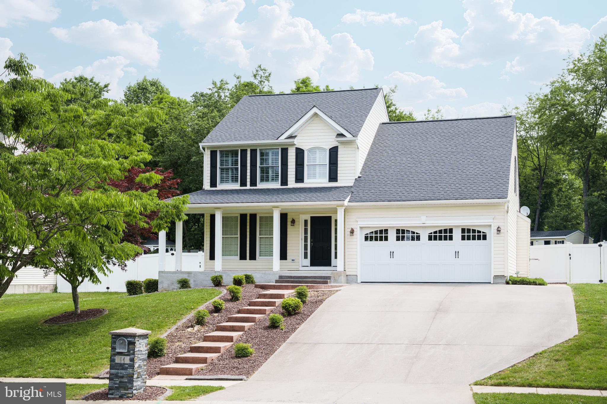 Nestled in a serene setting, near some of Maryland's most beautiful waterways, this exquisite Colonial-style residence offers a perfect blend of elegance and comfort. Built in 2001, this detached home boasts a timeless design with modern amenities, ensuring a warm and inviting atmosphere throughout. Step inside to discover a thoughtfully designed floor plan that seamlessly connects the family room to the kitchen, creating an ideal space for both relaxation and entertaining. The family room, adorned with plush carpeting and abundant natural light, invites you to unwind after a long day. The formal dining room, perfect for hosting gatherings, exudes sophistication and charm. The heart of the home is always the well-appointed kitchen, including a built-in microwave, dishwasher, and disposal, making meal preparation a delight. Retreat to the luxurious primary suite, complete with a spacious walk-in closet and an en-suite bathroom that offers a tranquil escape. The additional three bedrooms provide ample space for guests or a home office, ensuring versatility for your lifestyle needs. Venture outside to your private oasis, where a beautifully landscaped half-acre lot awaits. The fenced, in-ground pool is perfect for summer relaxation and entertaining, while the level rear yard backs to trees, providing a serene backdrop for outdoor activities. Enjoy evenings on the patio, surrounded by nature's beauty, or take a leisurely stroll starting at your cul-de-sac. This home also features a full unfinished basement, offering endless possibilities for customization, whether you envision a home gym, additional living space, or a creative retreat. With a two-car attached garage and ample driveway parking, convenience is at your fingertips. Experience the luxury of living in a home with a welcoming ambiance. This property is not just a house; it's a place where memories are made, and a lifestyle of comfort awaits. Don't miss the opportunity to make this exceptional residence your own.
