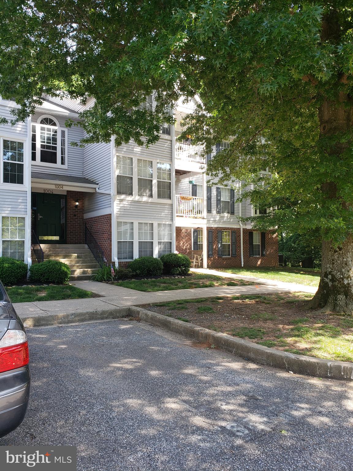 Welcome to this very well maintained, desirable penthouse condo in sought-after Brentwood Park.   This very well maintained condo  features vaulted ceilings, open floor plan with great natural lighting, 2 nice sized bedrooms and 2 full bathrooms.  New neutral carpet just installed, fresh paint, stainless steel appliances, plenty of closet/storage area space to include walk in master closet, large kitchen pantry and separate laundry room.  Secure main entrance and condo services include water, building cleaning, snow removal, trash removal and exterior maintenance. Assigned parking and plenty of unassigned visitor parking.  This building is located at the dead end with no thru traffic and is settled in and backing to mature trees offering great shade and great location.  Close to shopping, dining and all Bel Air conveniences.  This Condo has a lot to offer.