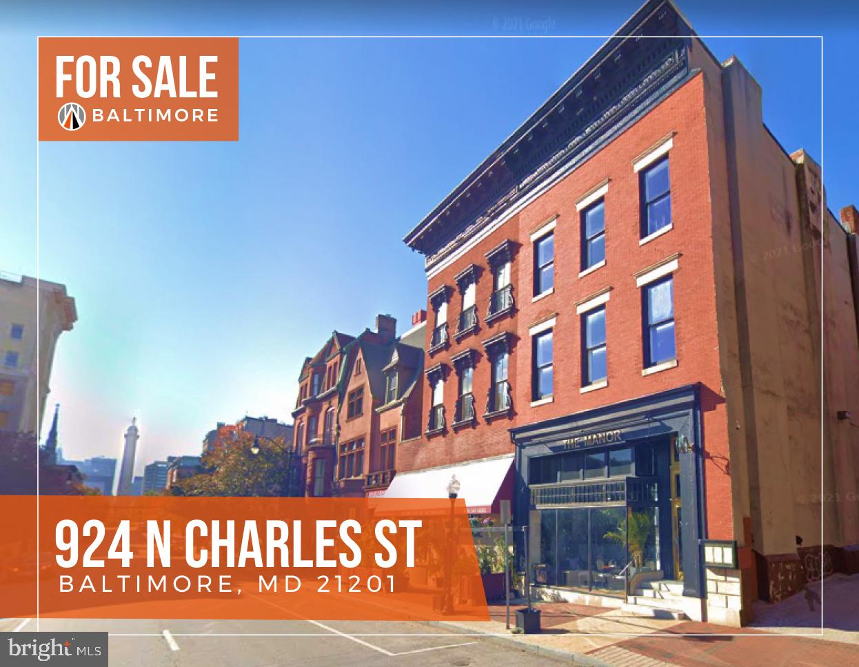 MOUNT VERNON PLACE HISTORIC DISTRICT - Commercial Sale
