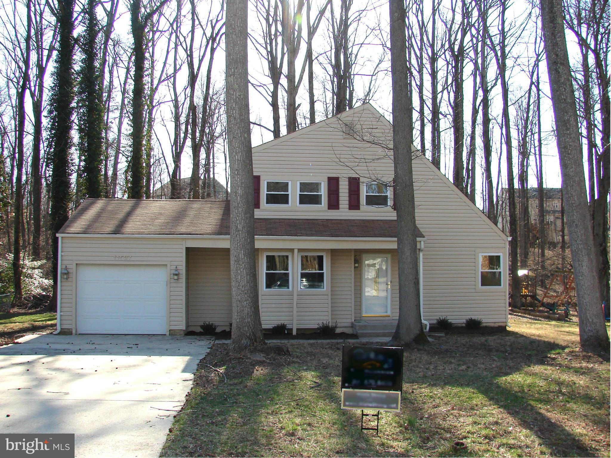 This charming 3 bedroom, 2 1/2 bathroom renovated home is situated on a 1/2 acre and priced to sell! Features granite countertops, stainless steel appliances, brand new flooring throughout, brand new HVAC unit, vaulted ceiling, first floor master suite, expansive deck with access from the master bedroom & family room and a 1 car garage. No HOA! Must see!