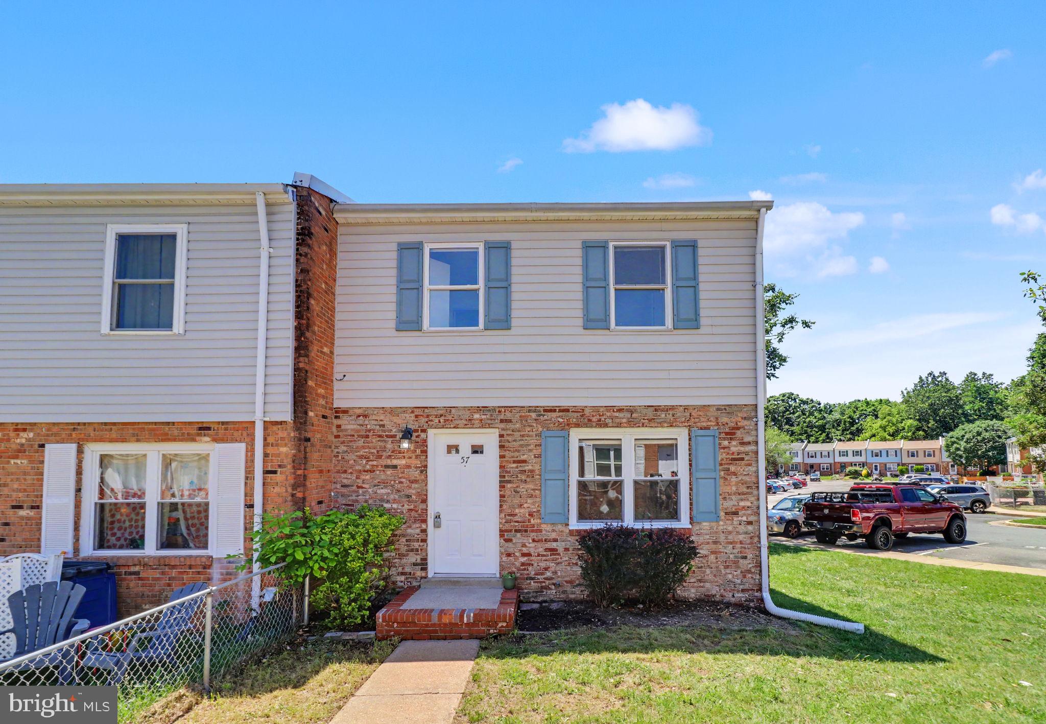 Welcome to 57 Bristol Court, a beautifully updated end-unit townhome in the heart of Stafford. Offering 3 bedrooms, 3 full bathrooms, and 1 half bath, this move-in-ready home combines comfort, style, and functionality in a highly desirable setting. From the moment you enter, you'll appreciate the bright and inviting interior, enhanced by the additional natural light that comes with an end-unit location. The spacious layout flows effortlessly throughout the home, featuring updated finishes and thoughtful improvements that make everyday living both comfortable and convenient. The kitchen serves as the heart of the home, showcasing ample cabinetry, generous counter space, and a welcoming atmosphere perfect for preparing meals and gathering with family and friends. Upstairs, the generously sized bedrooms provide peaceful retreats, while the multiple full bathrooms offer flexibility for family members and guests alike. The finished lower level expands the living space even further, creating endless possibilities for a recreation room, home office, media room, or guest suite. One of the home's most impressive features is its expansive outdoor space. Unlike many townhomes, this property boasts a huge yard, offering plenty of room for entertaining, outdoor activities, gardening, pets, or simply enjoying the privacy and tranquility of your own backyard. Combined with the benefits of an end-unit location, the outdoor living experience is truly exceptional .Conveniently located near shopping, dining, commuter routes, and local amenities, Right down the street also from I-95, you won't find something this good with an excellent location. 57 Bristol Court presents an outstanding opportunity to own a beautifully maintained home with space both inside and out. This is a property that perfectly balances modern updates, functional living, and exceptional outdoor enjoyment.