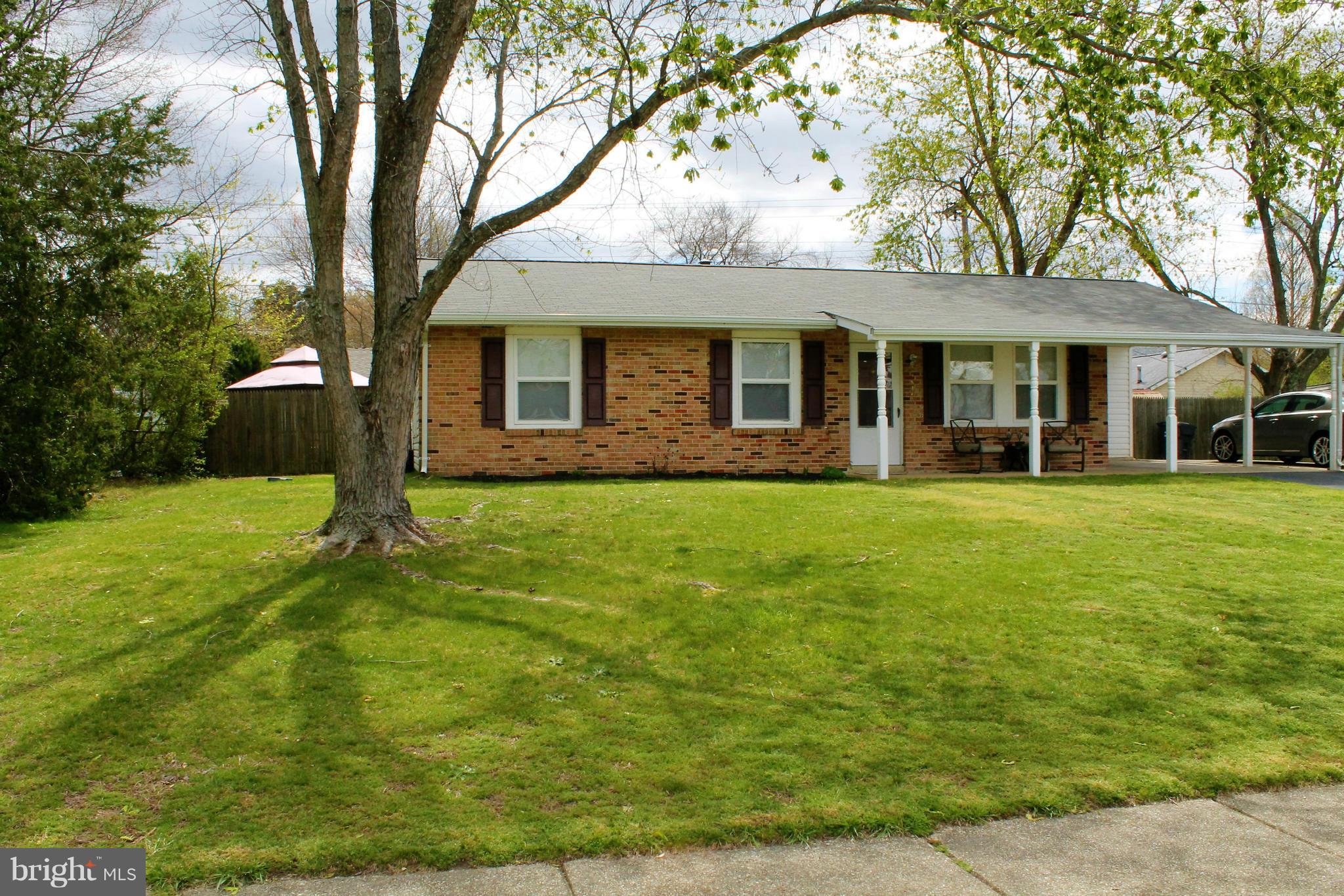 MOVE IN READY! This home is Immaculate! Brand New Kitchen Flooring and Stainless Steel Appliances. Upgraded Bathroom with Marble Flooring and Granite Counter Vanity. Fresh Paint throughout, Newer Roof, HVAC System and Windows! LARGE Fenced In Back Yard with Brick Paver Patio and 16 x 16 Shed, Covered Porch and Car Port! NO HOA and Seller is offering Closing Assistance! Schedule your Showing Today!