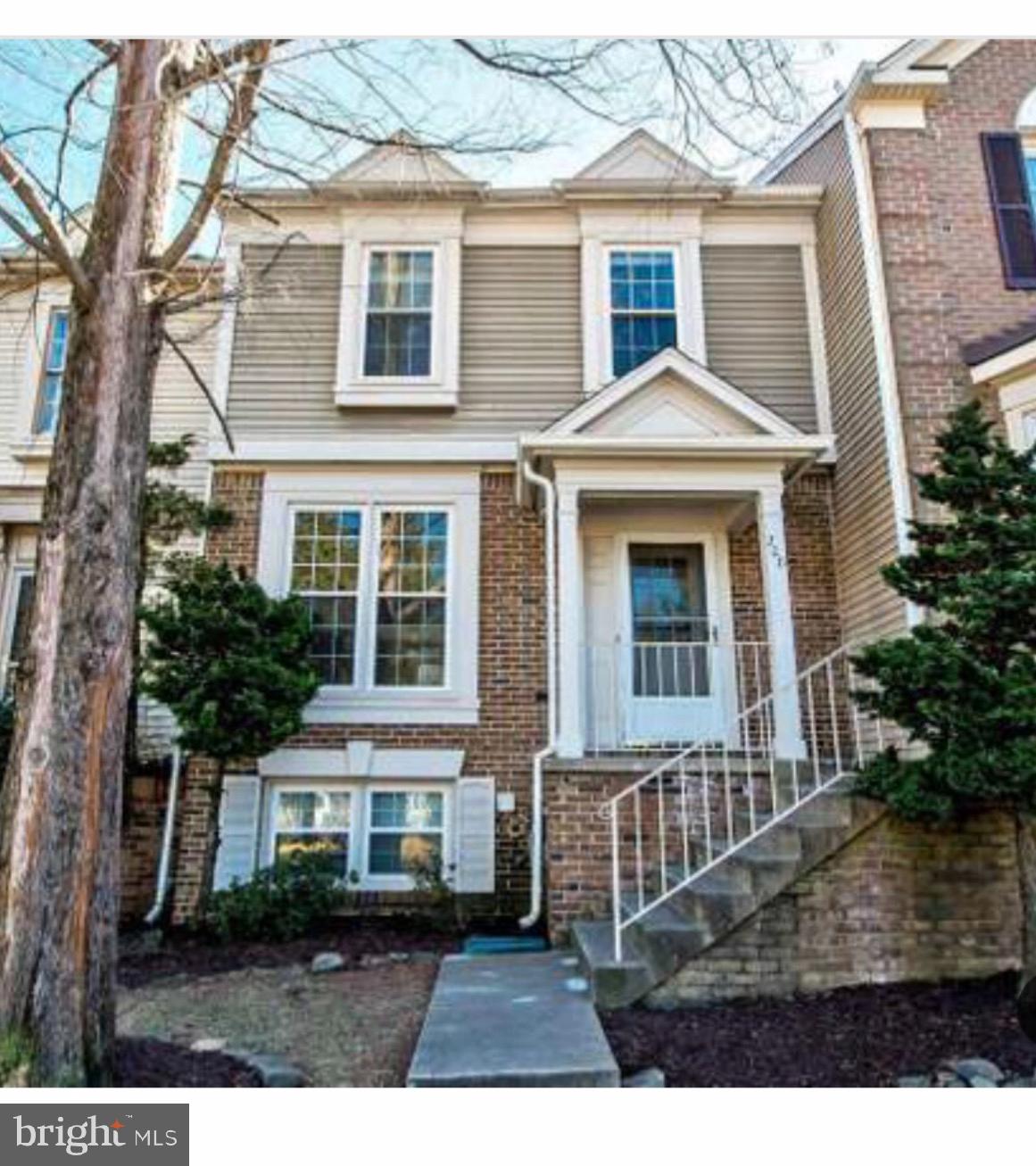 Back on the market!!!3 finished level town home in great location. Hardwoods throughout main floor. Kitchen opens to airy eat-in area and deck. The wood burning fireplace in basement. Cathedral ceiling in master suite, skylight in adjoining master bath Lots of storage! Property is occupied. Do not miss this opportunity! As is condition. Fabulous investment.