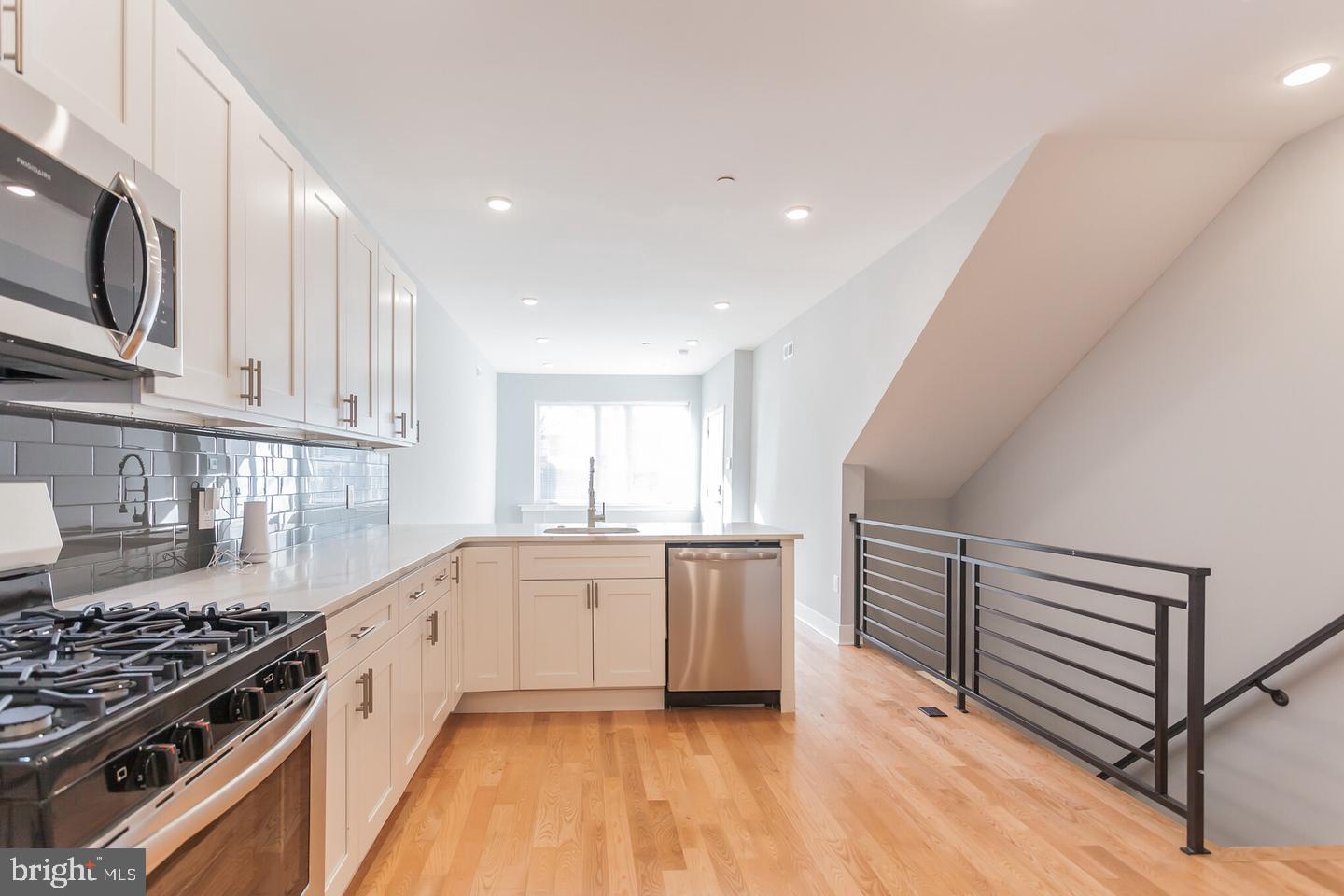 Welcome home to this newer constriction 3 bed, 3 bath, apartment on historic Cecil B. Moore Avenue in the center of Brewerytown! Every bedroom has it's own bathroom! Unit features a private BACKYARD, washer-dryer, central air, stainless-steel appliances, hardwood floors, open layout with counter seating, tiled bathrooms, exposed brick, Nest smart thermostat, key fob entry & intercom system. In walking distance to Temple U., and restaurants, brew pubs, bottle shops, fitness facilities, and many new things coming in a flourishing neighborhood. Very close to all public transportation, and Fairmount Park!

Requirements:
-One month free on a 13 month lease. Gross rent is $1,899/mo
-First last and security to move in
-$50 monthly water fee, tenants pay electric and cable/WiFi
-Pets considered with fee
-3x the rent in monthly income
-Credit, background income checks