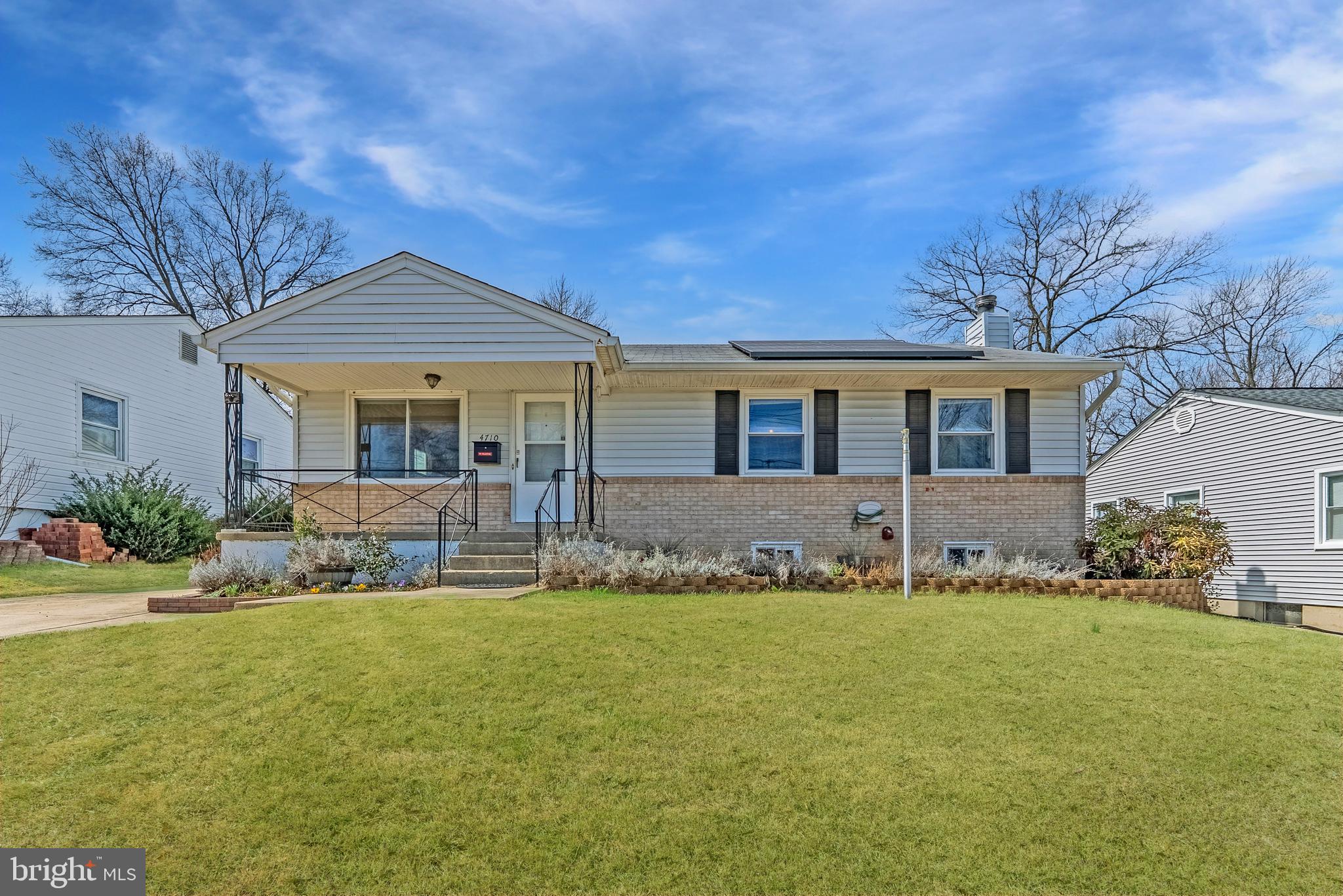 Meticulously Maintained Two-Level Home * 5BRs plus Family Room & Bonus Room * Two Full Bathrooms Upstairs & One Half Bathroom Downstairs * Hardwood Floors Upstairs & Ceramic Tile (2020) Downstairs * 5 Ceiling Fans * New HVAC Unit (2022), Waterproofing (2020), Exterior Sump Pump (2020), Box Drain, Interior French Drain, Interior Sump Pump w/ Battery Backup (2023) * Spacious, Grassy, Flat Backyard with Patio & Shed * Extensive Landscaping (2020-present) & Wood Fencing (2023) * Driveway for Off-Street Parking * Leased Solar Panels Save $ * See Online Photos, Video & Floor Plan *  AT $450,000 SALES PRICE,  THE BUYER PROVIDED THE SELLER WITH $14,362.50 IN CREDITS TOWARDS TRANSFER TAXES AND OTHER CLOSING COSTS, THEREBY INCREASING THE SELLER NET