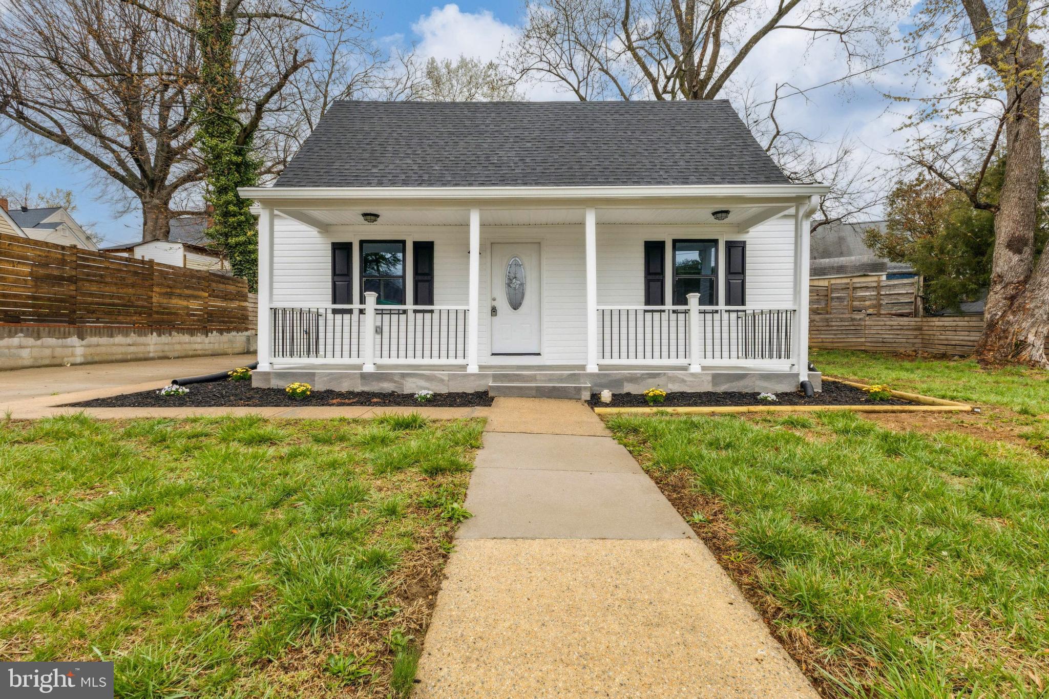 Discover this beautifully renovated home in the heart of Alexandria, just minutes from the Metro! Completely updated in 2022, this charming residence features brand-new siding, windows, roof, HVAC, flooring, kitchen, bathrooms, and appliances—everything is new! The main level offers a modern kitchen, spacious living and family rooms, two bedrooms, and a full bath, while the upper level boasts two additional bedrooms and a convenient half bath.*New Carpet on upper level* Step outside to enjoy the newly landscaped front and back yards, complete with fresh flower beds and fencing for added privacy. With easy access to major highways, shopping, and dining, this home is a rare find in an unbeatable location. Don't miss out on this move-in-ready gem!