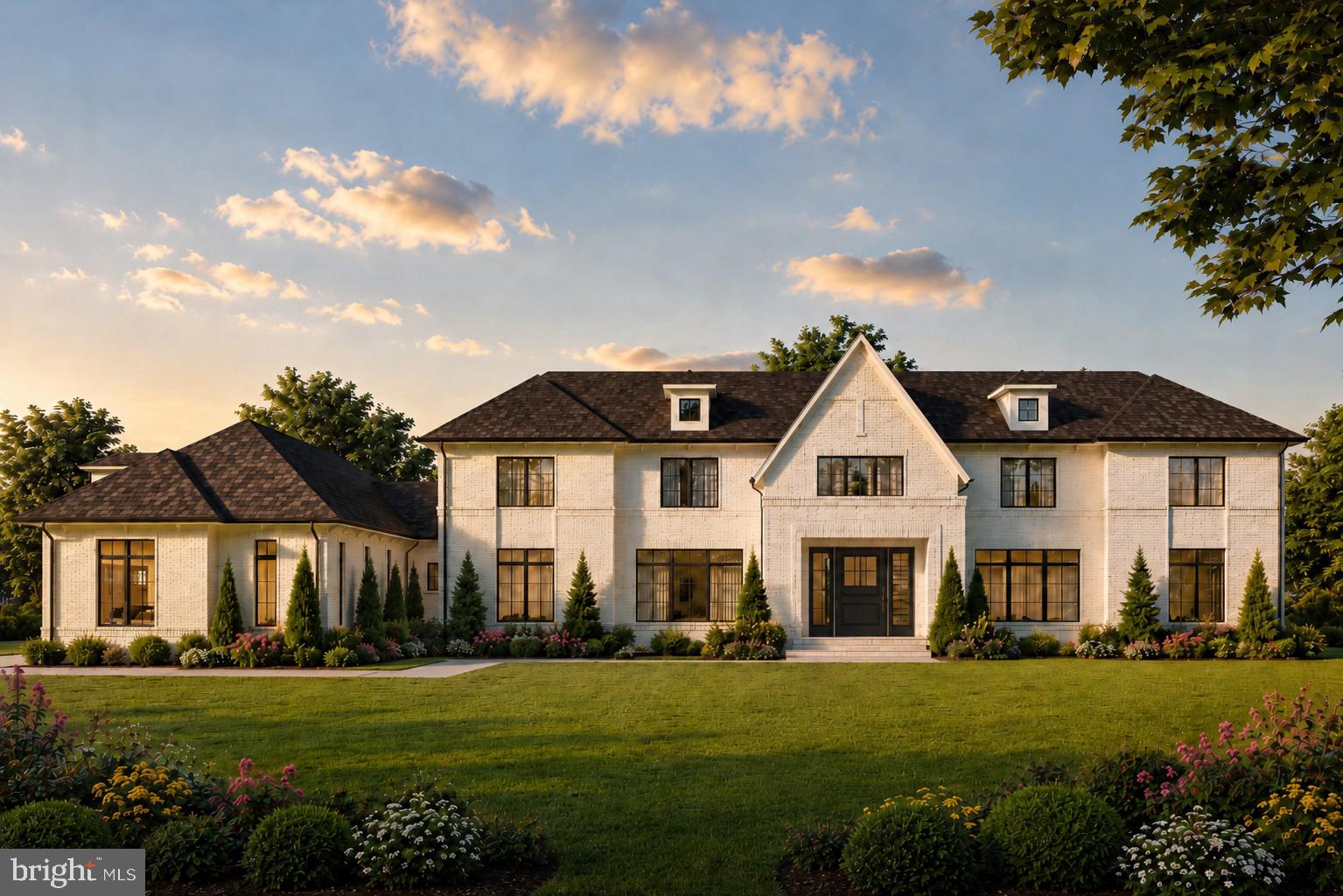 Welcome to 8437 Sparger Street, a masterpiece of modern luxury crafted by Cherry Hill Custom Homes in the serene Springhaven Estates neighborhood of McLean. Nestled on a sprawling 1.4-acre lot on a peaceful, tree-lined street, this soon-to-be-completed residence offers an unparalleled blend of elegance, functionality, and outdoor oasis living, with delivery expected in December 2026.

Spanning 11,402 finished square feet across three meticulously designed levels, this home features 6 spacious bedrooms, 7 full bathrooms, and 3 half bathrooms, ensuring ample space for family, guests, and entertaining. The attached 4-car garage (including a 3-car section and a separate 1-car bay) provides convenient access, while dual staircases and an elevator offer seamless navigation throughout the home.

Step inside to an open-concept layout thoughtfully designed around the central outdoor courtyard, maximizing natural light from the south-facing backyard. The gourmet kitchen serves as the heart of the home, featuring a large island, butler's pantry, rear prep kitchen, and a walk-in pantry, ideal for culinary enthusiasts and entertaining. Adjacent formal dining and living areas seamlessly connect to two separate home offices. The practical mudroom includes a convenient dog wash station, perfect for pet owners. From the family room, access the screened porch with motorized screens, which opens to the inviting outdoor courtyard.

The upper level hosts four generously sized bedrooms, each with en-suite bathrooms and walk-in closets, including a luxurious primary suite with spa-like amenities. The fully finished walkout basement is a true retreat, complete with a generous rec room, full-size wet bar with island, a home gym with sauna, plunge tub, wellness room, and a full bathroom, a guest suite, and additional flex space for golf simulator or media.

Outside, the rear courtyard is an entertainer's dream, featuring a stunning 20'x40' pool with integrated hot tub, expansive hardscape patio, and a fully equipped outdoor kitchen for al fresco dining. Lush landscaping and mature trees enhance the privacy and tranquility of this premium lot. With over 110' of depth behind the screened porch, the flat backyard offers ample space for play or for optional additions like tennis/sport courts.

8437 Sparger Street represents the pinnacle of refined living, just minutes from McLean and Tyson's upscale amenities. There's still time to personalize finishes—contact the primary listing agent to tour the site, view completed projects, or meet with the builder. Interior photos are from other projects recently completed by Cherry Hill Custom Homes. Actual finishes may differ from what you see in the listing photos.