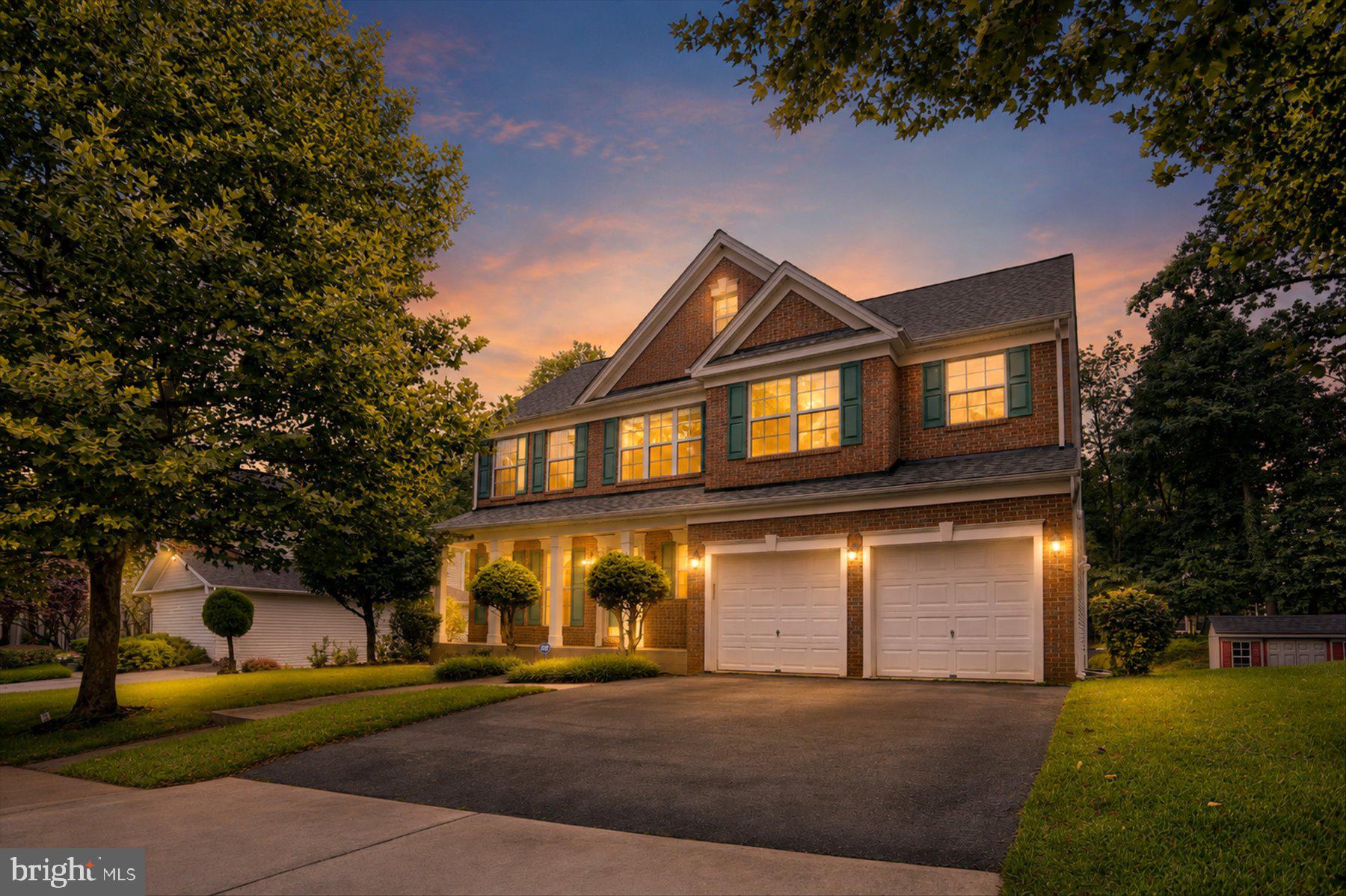 Welcome to 4003 Paige View Road, a beautifully maintained home in the highly sought-after Woodbrook community. From the moment you step inside, you'll be welcomed by a grand two-story foyer and a warm, inviting atmosphere that immediately feels like home. Gleaming hardwood floors flow throughout the main level, where a cozy gas fireplace and stunning floor-to-ceiling built-ins create an elegant yet comfortable family room. The spacious eat-in kitchen is designed for both everyday living and entertaining, featuring granite countertops, newer stainless steel appliances (2020), and a bright breakfast area. Sliding doors open to a new deck (2022), providing the perfect setting for outdoor dining, morning coffee, or relaxing while overlooking the backyard. Upstairs, the primary suite offers a peaceful retreat with a tray ceiling, custom trim details, a walk-in closet, dual vanities, a soaking tub, and a separate shower. Three additional generously sized bedrooms feature new neutral carpeting, while the conveniently located second-floor laundry room adds everyday ease. The fully finished walkout lower level expands your living space with a large recreation room that's ideal for entertaining, movie nights, or game days. An extra room and full bath provide exceptional flexibility for guests, a home office, or gym.
Recent updates provide peace of mind, including a newer HVAC system (2018), a brand-new roof (2025), fresh paint throughout, and newer stainless steel kitchen appliances (2020). Additional highlights include all window treatments conveying with the home and a backyard storage shed. Don't miss this opportunity to make this your new home sweet home!