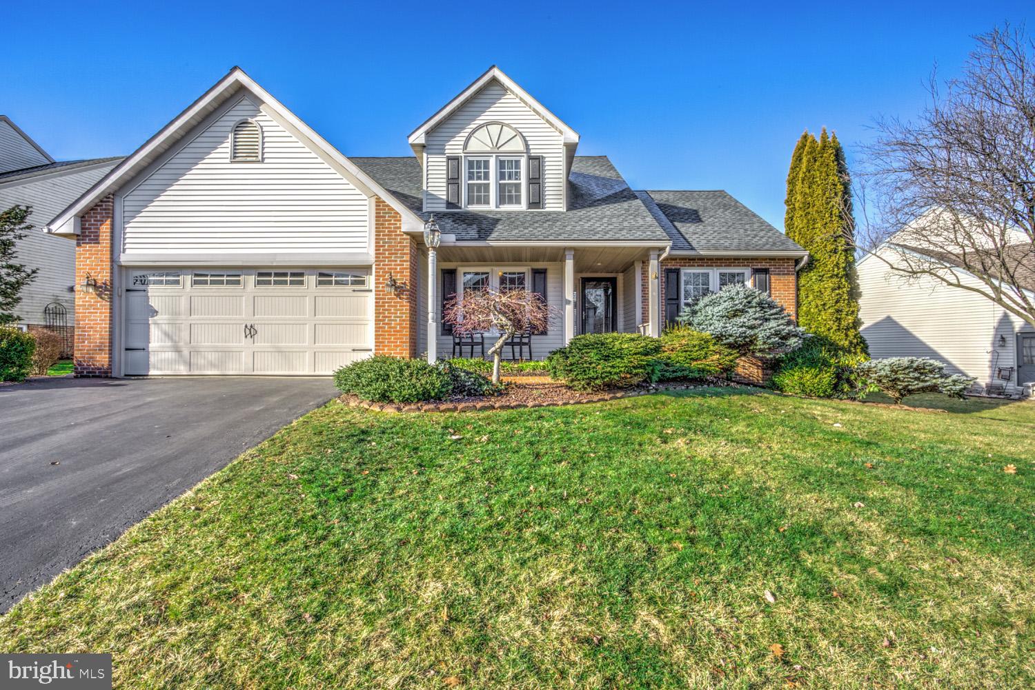Rare opportunity to own a home in Ridgeview Estates!  This beautiful home offers a 1st floor master suite, 2 story great room, updated kitchen, finished family room in lower level & a gorgeous sunroom!!   Quality built  home by Garman Builders with recent upgrades including  windows & roof!    Enjoy entertaining in the sunroom & patio area.  This neighborhood has direct access to the public pool, the Reamstown park & walking distance to the elementary school.  Not to mention the easy access to major highways.    Homes in this neighborhood do not come on the market often!!  Don't miss this one!  Showings begin Friday 2/9 after 12pm