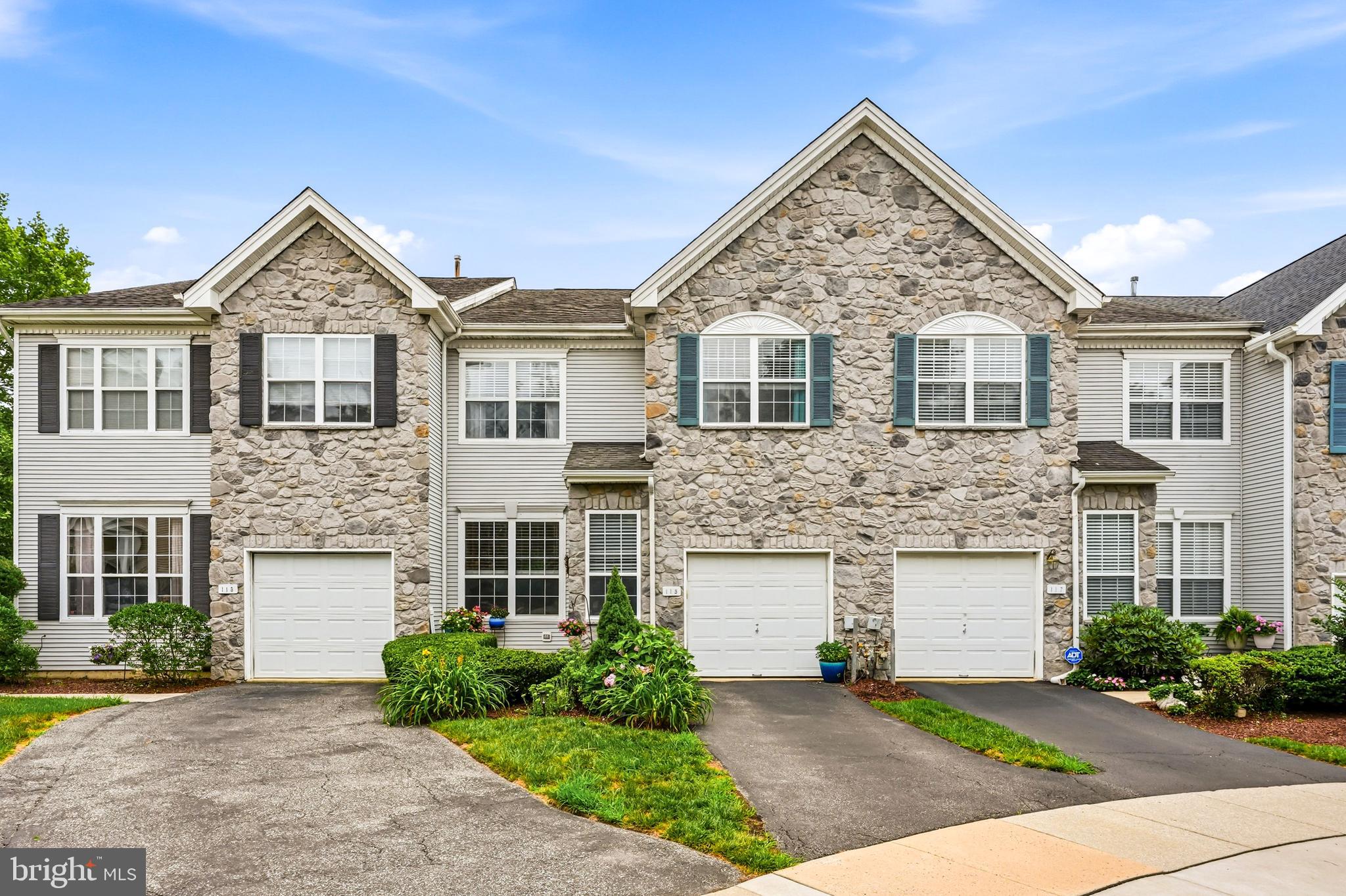Welcome to this beautifully maintained 3‑bedroom, 2.5‑bath townhome in the highly desirable Brandywine @ Thornbury community. Set against a wooded backdrop, the home offers wonderful privacy and a quiet peaceful natural setting. Inside, the main level features soft, neutral carpeting throughout the open living and formal dining areas, accented by classic crown molding and a chair rail. A cheerful, beach‑inspired color palette brings a bright, airy feel to the home... easy to enjoy or update to your own preferred tones.

The dramatic family room serves as the centerpiece of the home, showcasing vaulted ceilings, floor‑to‑ceiling windows, and a gas fireplace that fills the space with natural light. The kitchen includes stainless steel appliances, a breakfast bar, and ample cabinet space, with sliding glass doors leading to a private deck overlooking the trees.

Upstairs, the primary suite offers dual walk‑in closets and an ensuite bath with a soaking tub and separate stall shower. Two additional bedrooms, a full hallway bath, and a dedicated laundry room complete this level. The walkout basement is unfinished...an incredible opportunity to design and build the space exactly the way you want, whether it’s a media room, gym, playroom, or additional living area.

Enjoy award‑winning West Chester Area schools and community amenities which are all  within walking distance from this property. Including:  outdoor pool, tennis courts, basketball court, tot lot, and clubhouse. Minutes from major highways, parks, schools, and shopping