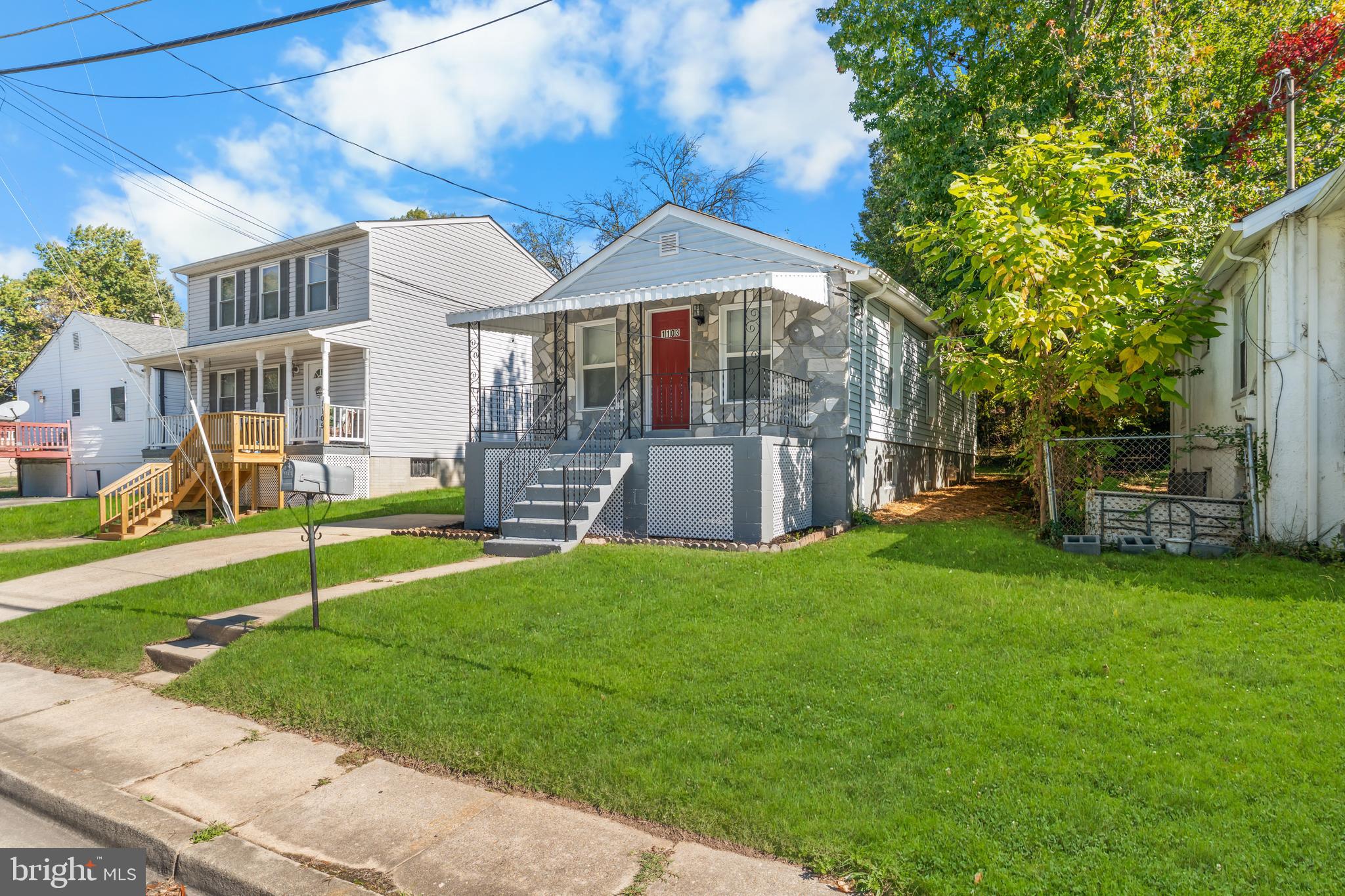 WELCOME TO  THIS  ESQUISITELY FINISHED 3BED  2BATH  RAMBLER ,RECENT RENOVATIONS GIVES  IT A  BLEND OF  MODERN LUXURY AND CHARM .THE FRONT PORCH GREETS YOU AND INVITES YOU TO SIT DOWN READ A  GOOD BOOK AND ENJOY YOUR MORNING COFFEE.
STEP INTO  THE WARM AMBIANCE LIVING ROOM ENHANCED WITH 1 BEAUTIFUL CEILING FAN. THE MAIN LEVEL COMES WITH 2 BED & 1 NEWLY FULLY RENOVATED BATHROOM, KITCHEN WITH BEAUTIFUL  QUARTS  COUNTER TOP, NEW STAINLESS STEEL APPLIANCES, NEWLY FINSHED  WATERPFROOF BASEMENT COMES WITH 1 BEDROOM ,FULL BATH AND LIVING ROOM. NEW HVAC AND DUCT WORK.EXPERIENCE THE PERFECT BLEND OF COMFORT AND SOPHISITCATION IN THIS CUTE RAMBLER. ENCLOSED FENCE FOR PRIVACY. BACK DECK FOR RELAXATION.FEW MINUTES FROM DOWNTOWN DC, CLOSE TO MAJOR HIGHWAY (ROUTE 50) CLOSE TO THE SUBWAY STATIONS AND SHOPPING CENTERS.