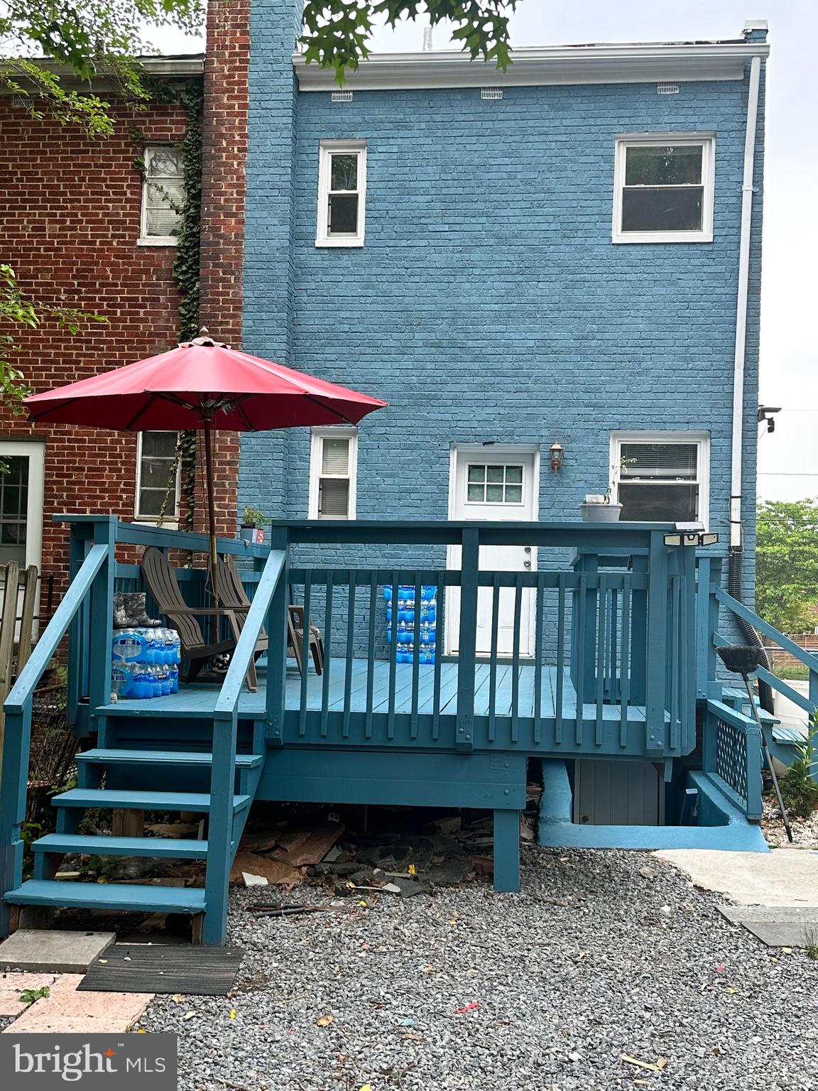 Corner lot with 6 + cars parking spaces. In law suit in the basement with kitchenette, room and bathroom. Just minutes from DC.  Location and enough parking is a plus for this property.  Please excuse the cluster.  Seller is packing to move out.