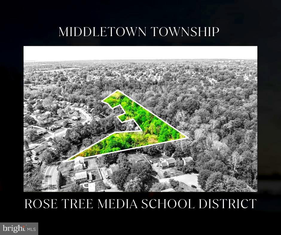 A rare development opportunity in highly desirable Middletown Township, within the award-winning Rose Tree Media School District.

This approximately 4.5-acre parcel, while carrying a Brookhaven postal address, is located in Middletown Township. It offers strong potential for builders and developers seeking a residential project in one of Delaware County’s most sought-after school districts. Surrounded by established properties and open green space, the site offers a unique combination of privacy, setting, and accessibility.

The property previously received subdivision approval for three single-family homes, with individual lot sizes ranging from approximately ¾ acre to 1 acre each. While any future development will require buyer due diligence and township approval, the prior subdivision review provides a significant head start for a buyer looking to move the project forward.

In addition to the traditional three-lot subdivision concept, the parcel may also present potential for a cluster development or alternative configuration, allowing buyers to explore more efficient land use options in consultation with Middletown Township.

Public sewer is available on-site, and public water is accessible via MaryAnn Drive, with a planned extension to service the proposed lots.

Ideally positioned along E. Dutton Mill Road with convenient access to Media, major routes, shopping, dining, and surrounding amenities, this parcel benefits from continued demand for new construction within Middletown Township and the Rose Tree Media School District.

For the right builder or developer, this is a rare chance to acquire a parcel with prior township review, identified utility access, and meaningful development potential in one of Delaware County’s most supply-constrained and sought-after residential markets.